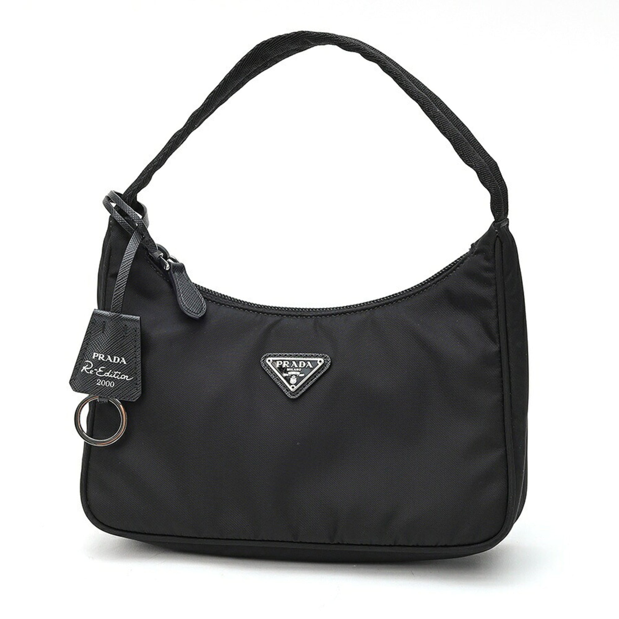 Prada Black Nylon Shoulder Bag (Pre-Owned)