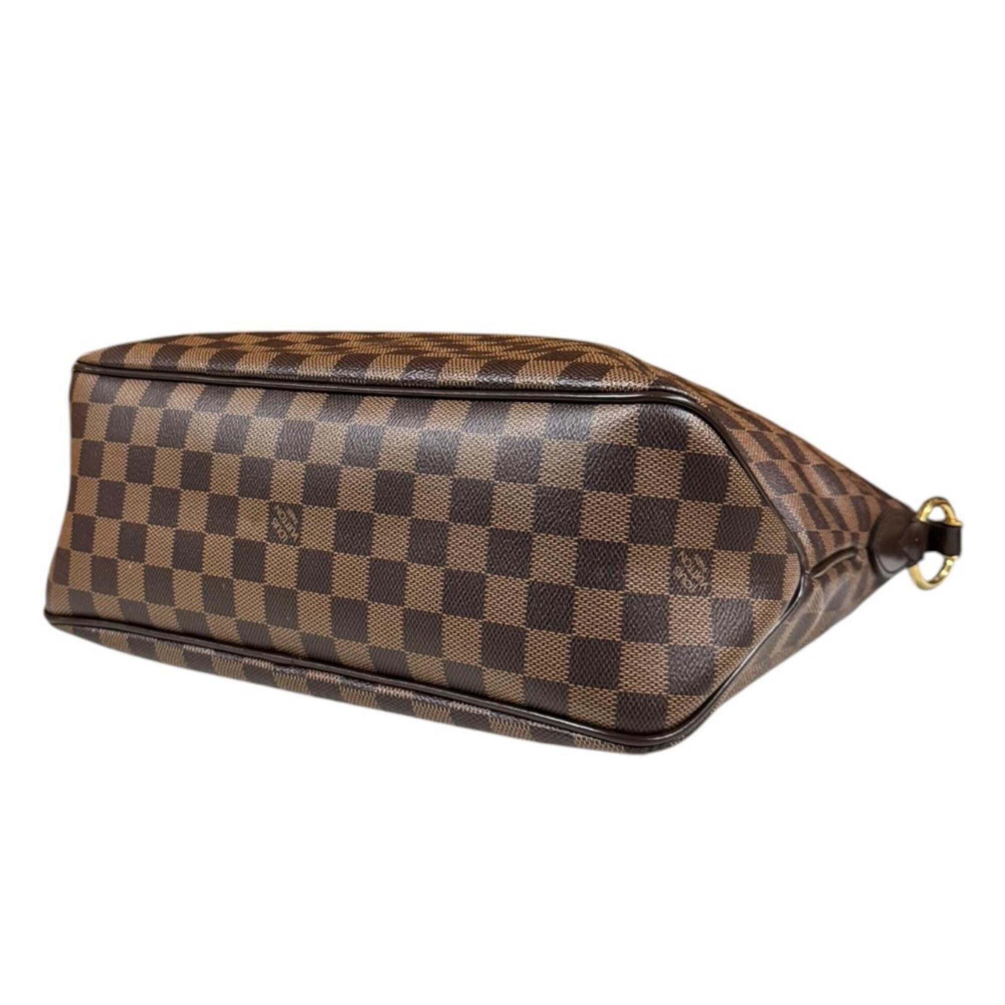 Louis Vuitton Damier Brown Damier Canvas Damier Canvas Shoulder Bag (Pre-Owned)