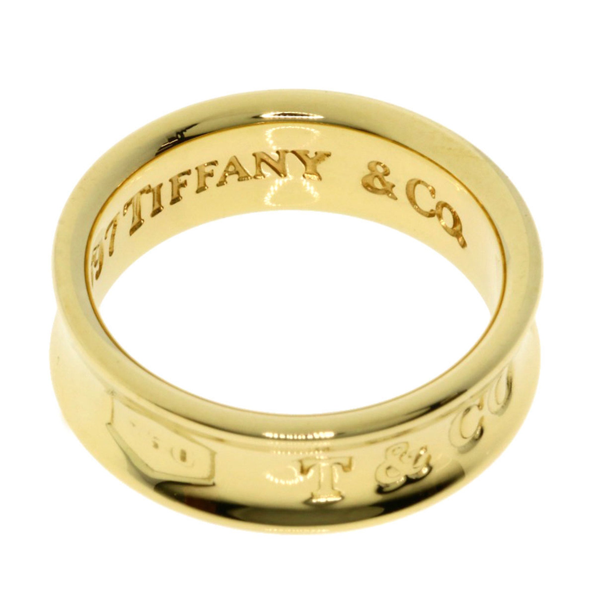 Tiffany Gold Yellow Gold (18K) Band Ring (Pre-Owned)