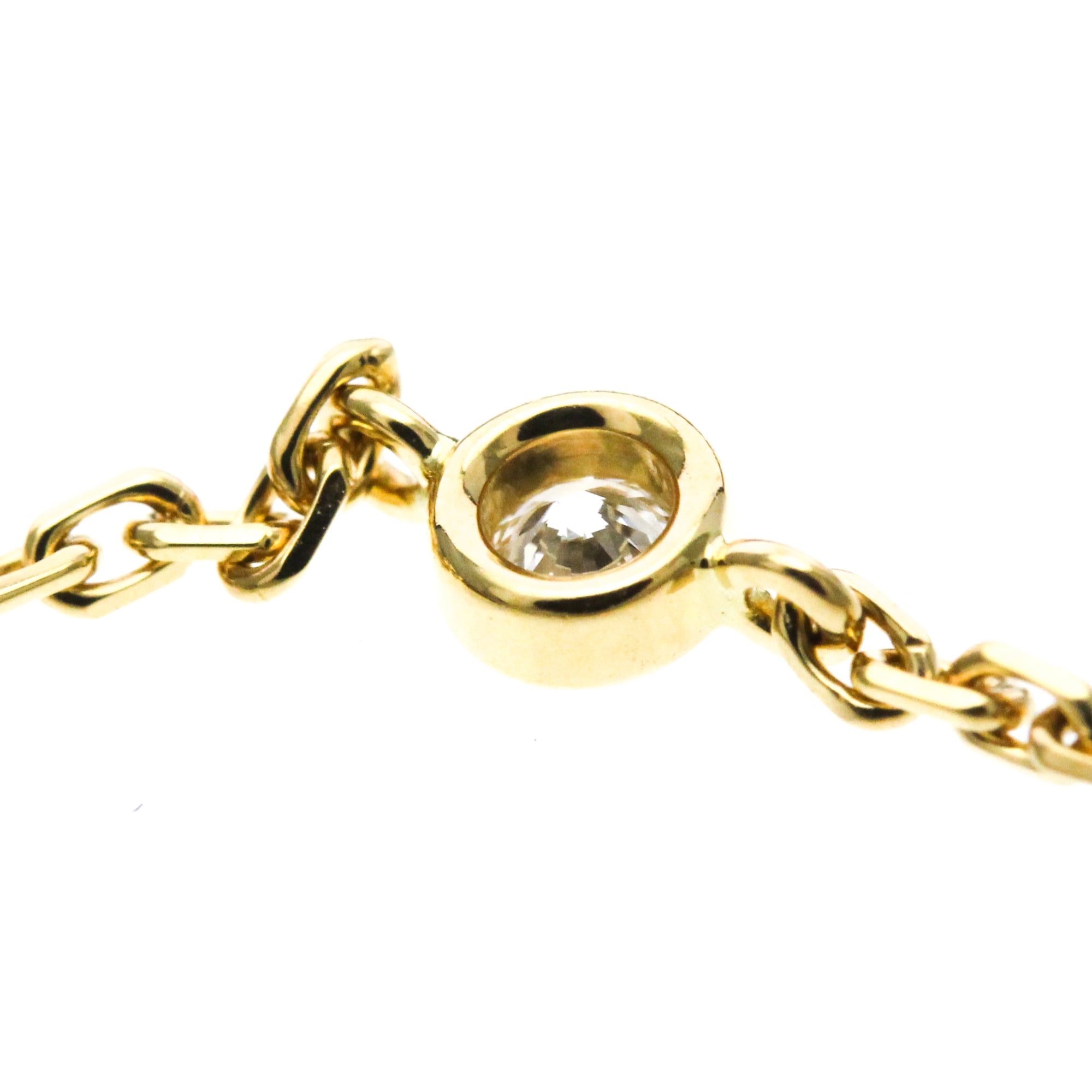 Louis Vuitton Star Blossom Bracelet 18K Rose Gold With Diamonds Gold Yellow_Gold Bracelet Jewelry (Pre-Owned)