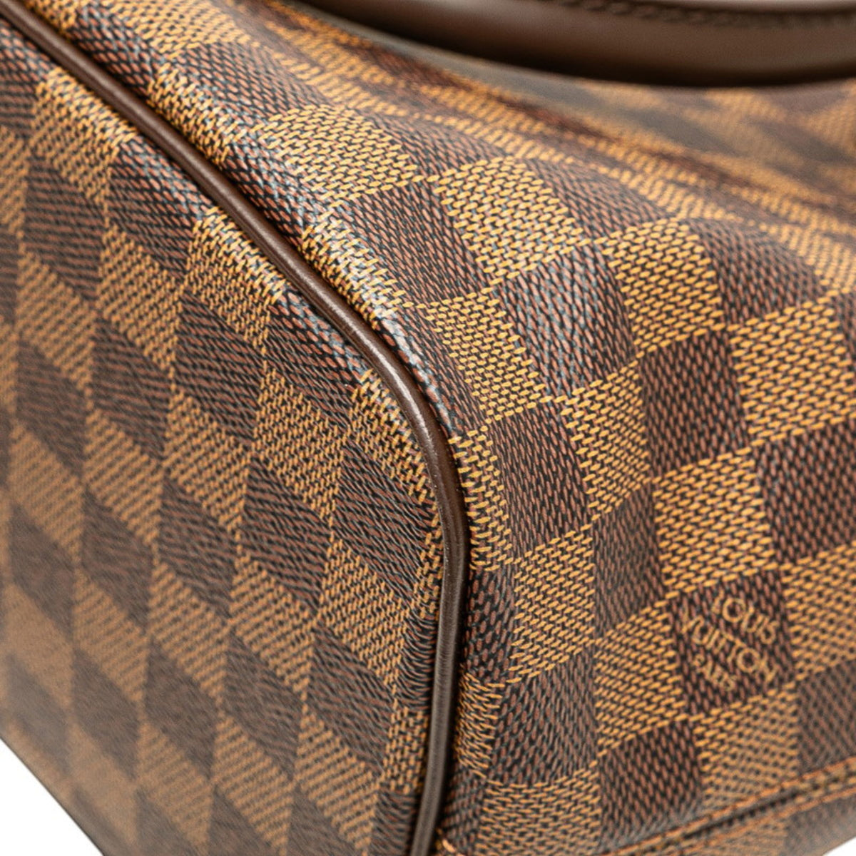 Louis Vuitton Damier Brown Pvc Leather Handbag Tote Bag (Pre-Owned)