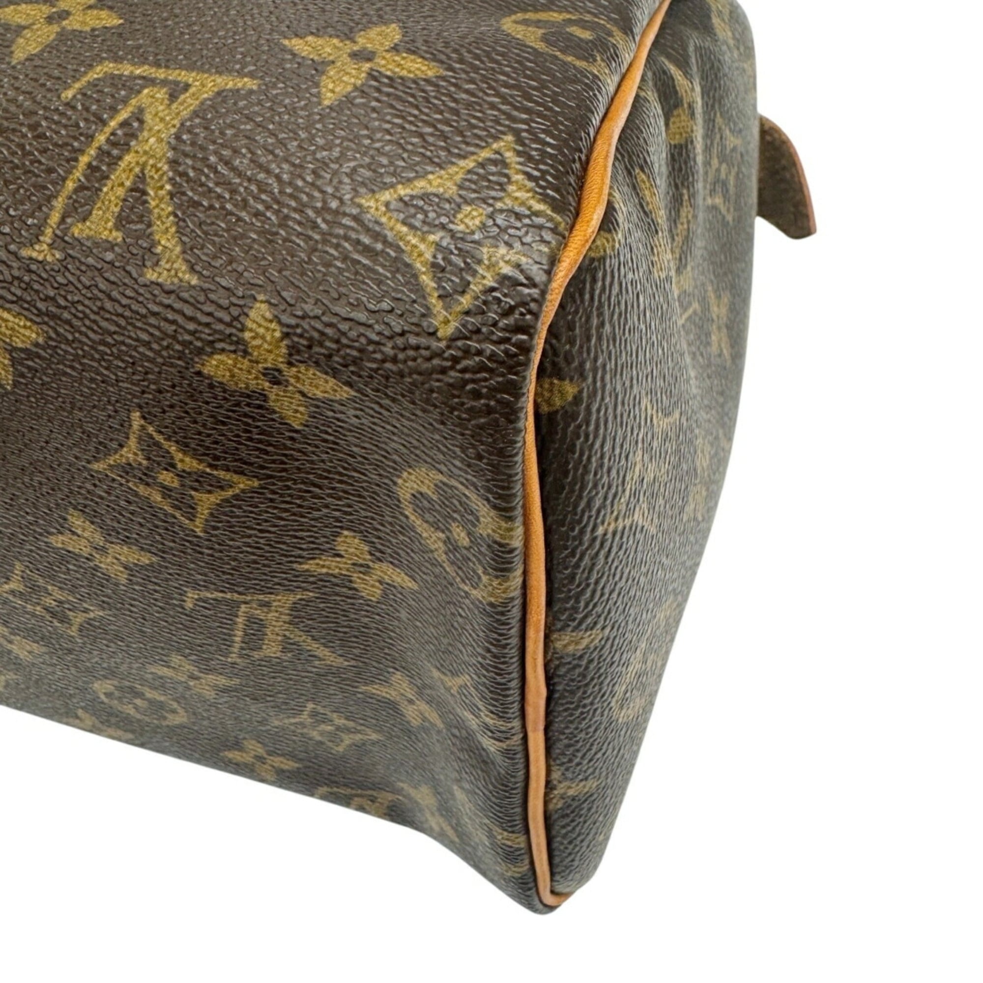 Louis Vuitton Brown Monogram Boston Bag Handbag (Pre-Owned)