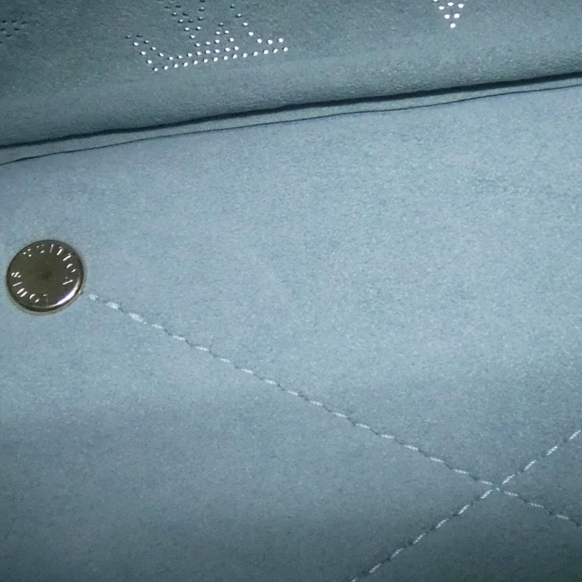 Louis Vuitton Blue Leather Handbag Pouch (Pre-Owned)