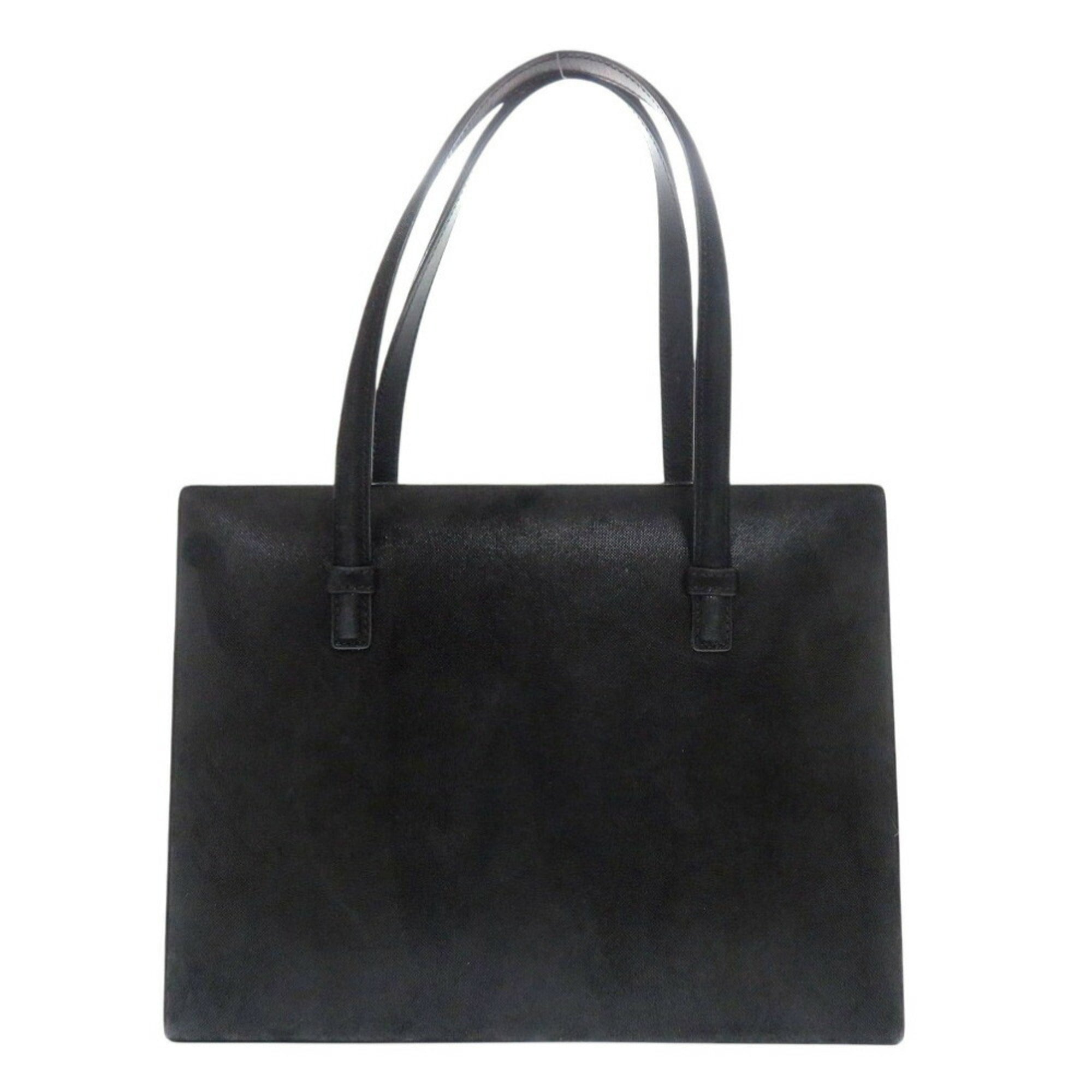 Loewe Black Leather Handbag (Pre-Owned)