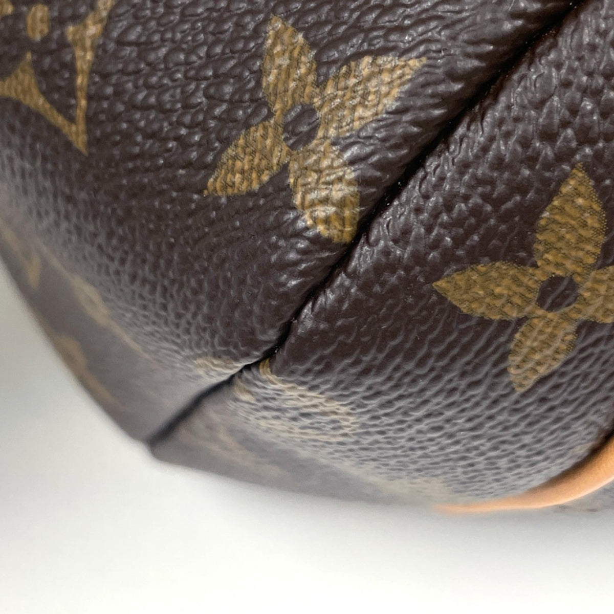 Louis Vuitton Brown Monogram Shoulder Bag Tote Bag (Pre-Owned)
