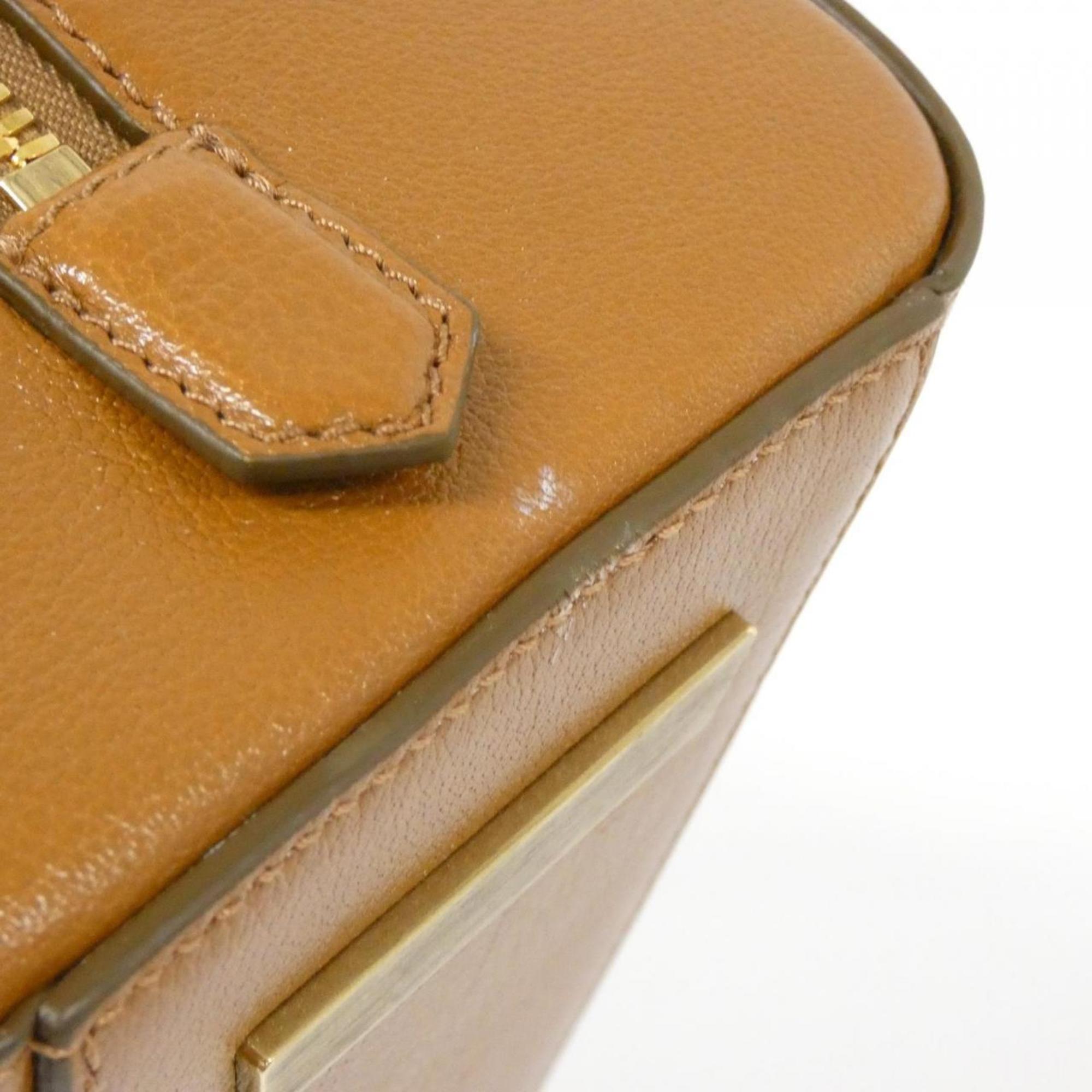 Givenchy Gold Leather Handbag (Pre-Owned)
