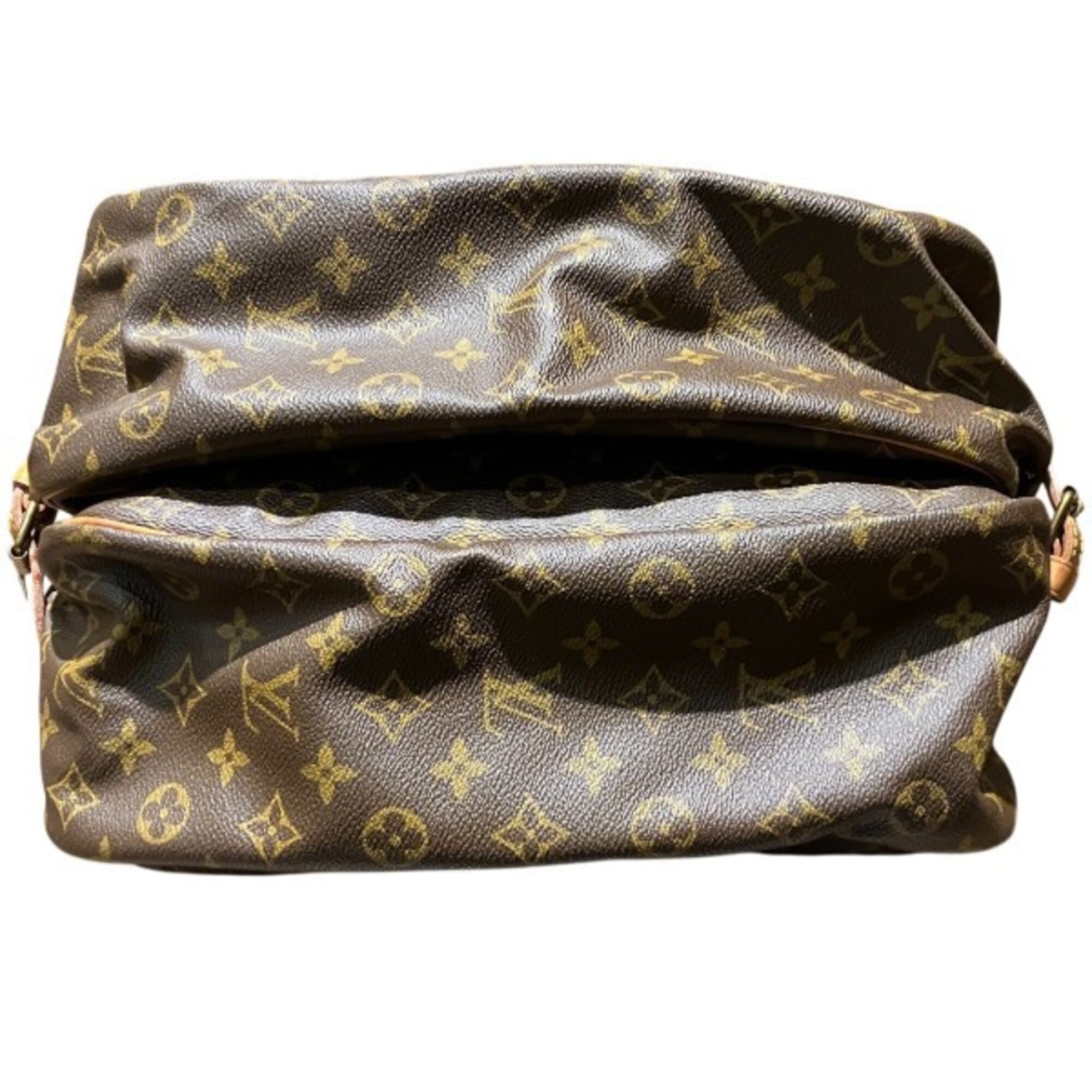 Louis Vuitton Brown Monogram Handbag Shoulder Bag (Pre-Owned)