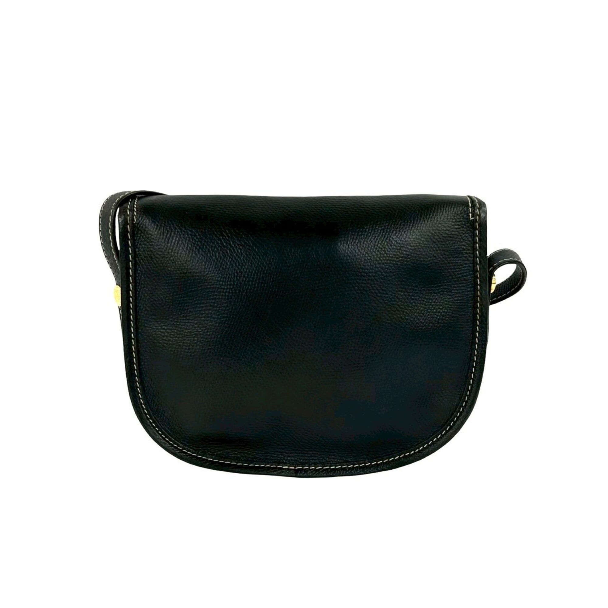 Loewe Black Leather Pochette Shoulder Bag (Pre-Owned)