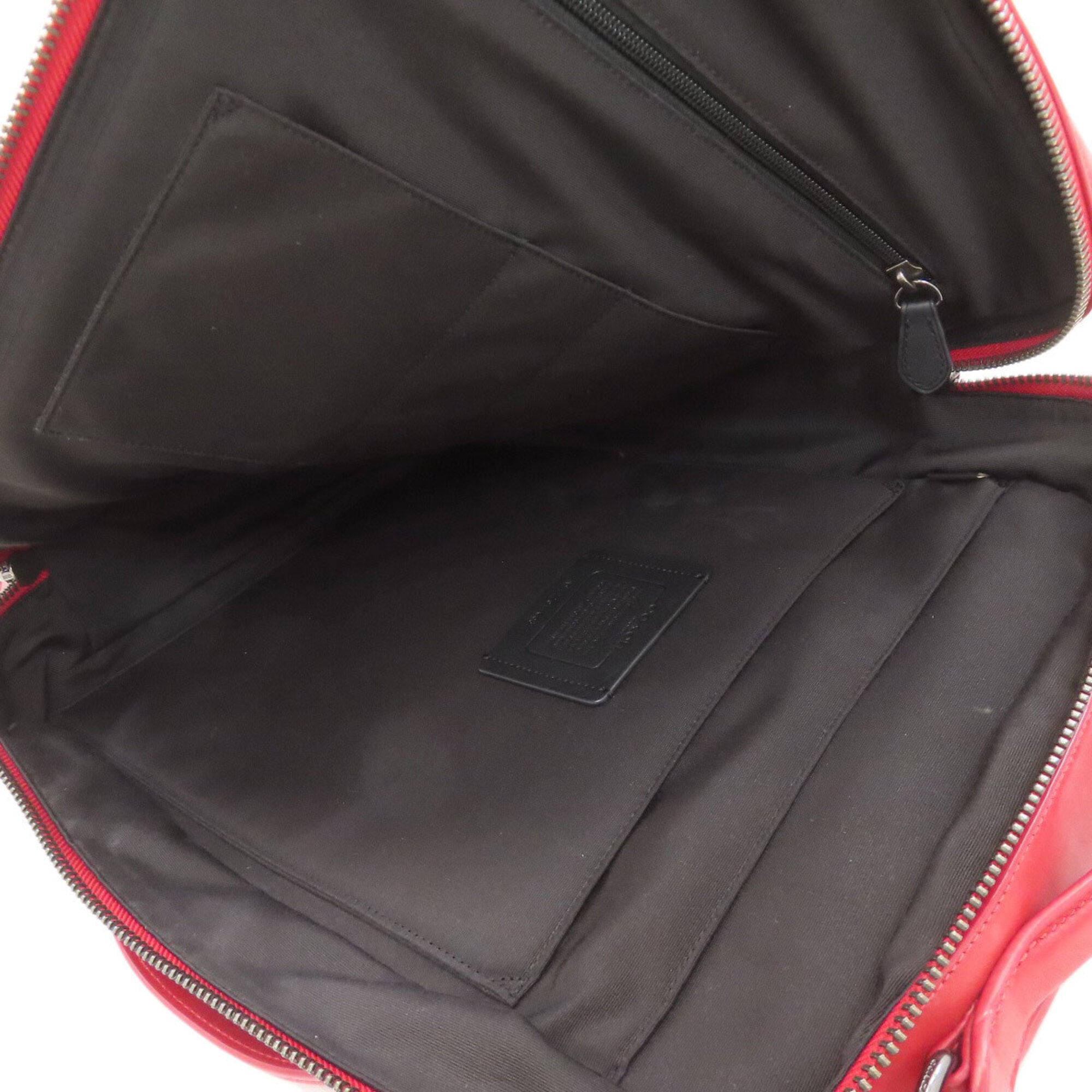 Coach Red Color Leather (Pre-Owned)