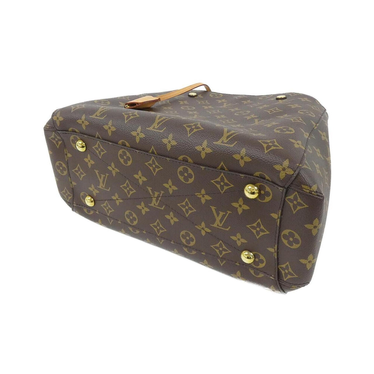 Louis Vuitton Marron Coated Canvas Handbag (Pre-Owned)
