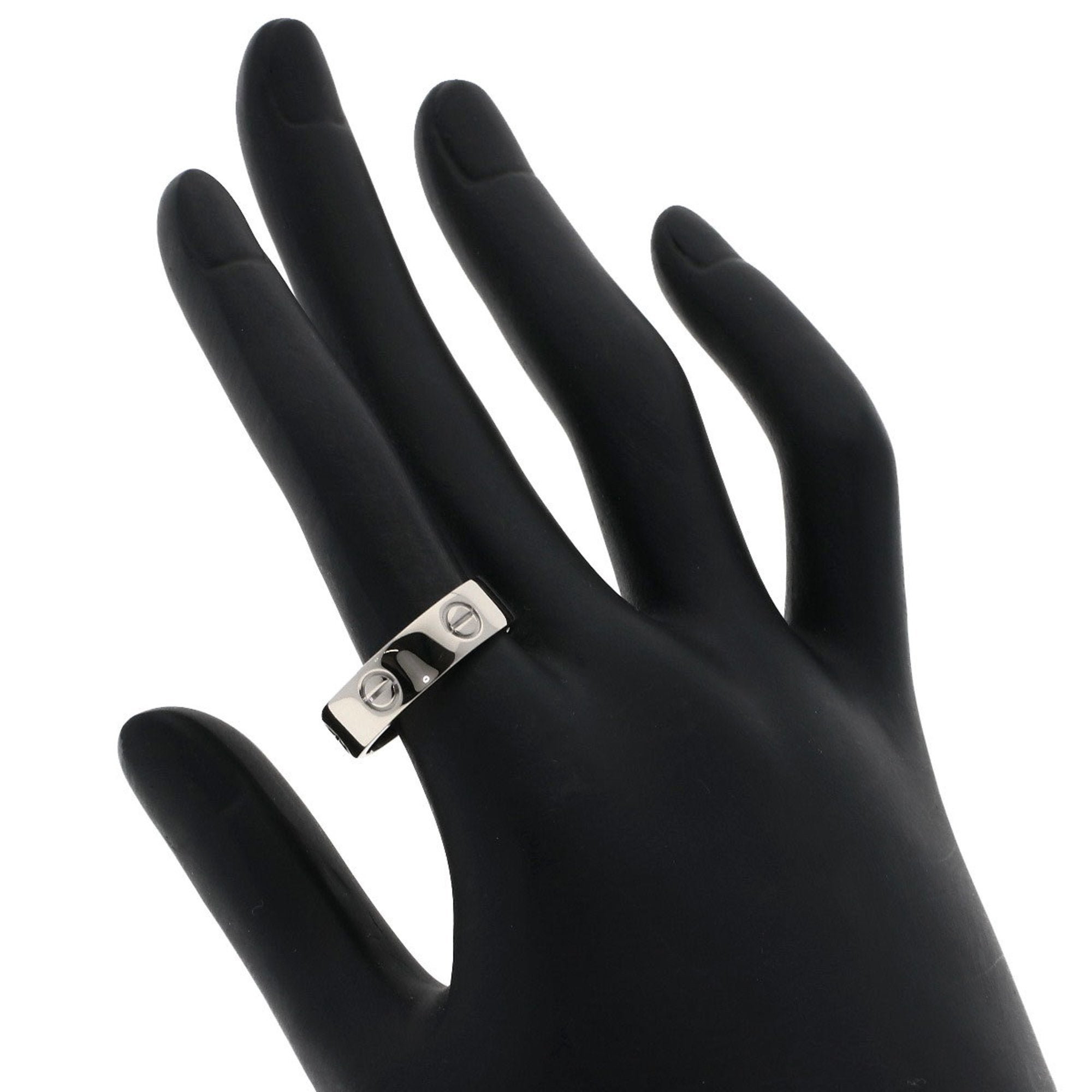 Cartier White Gold White Gold (18K) Band Ring (Pre-Owned)