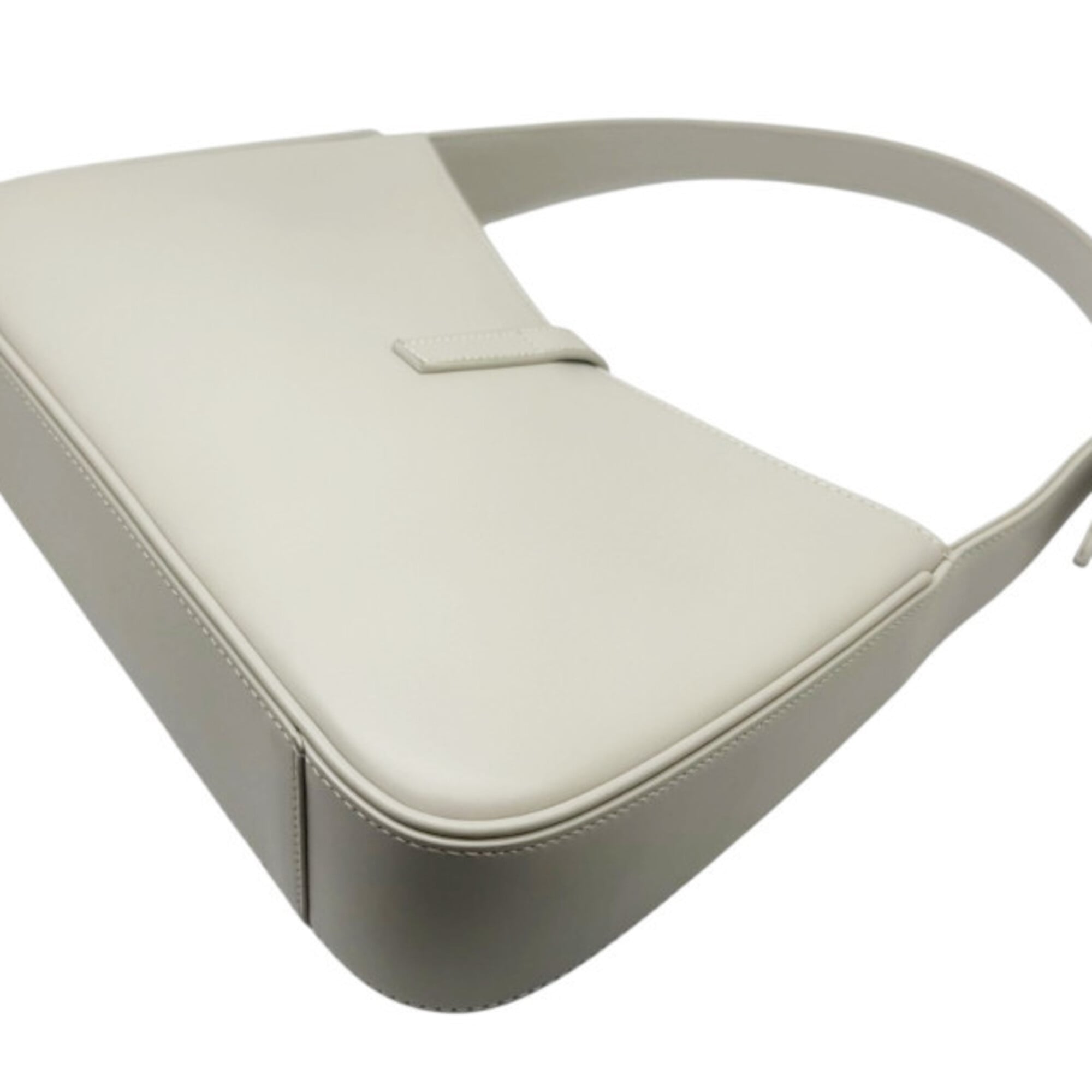 Saint Laurent Ivory Leather Handbag (Pre-Owned)