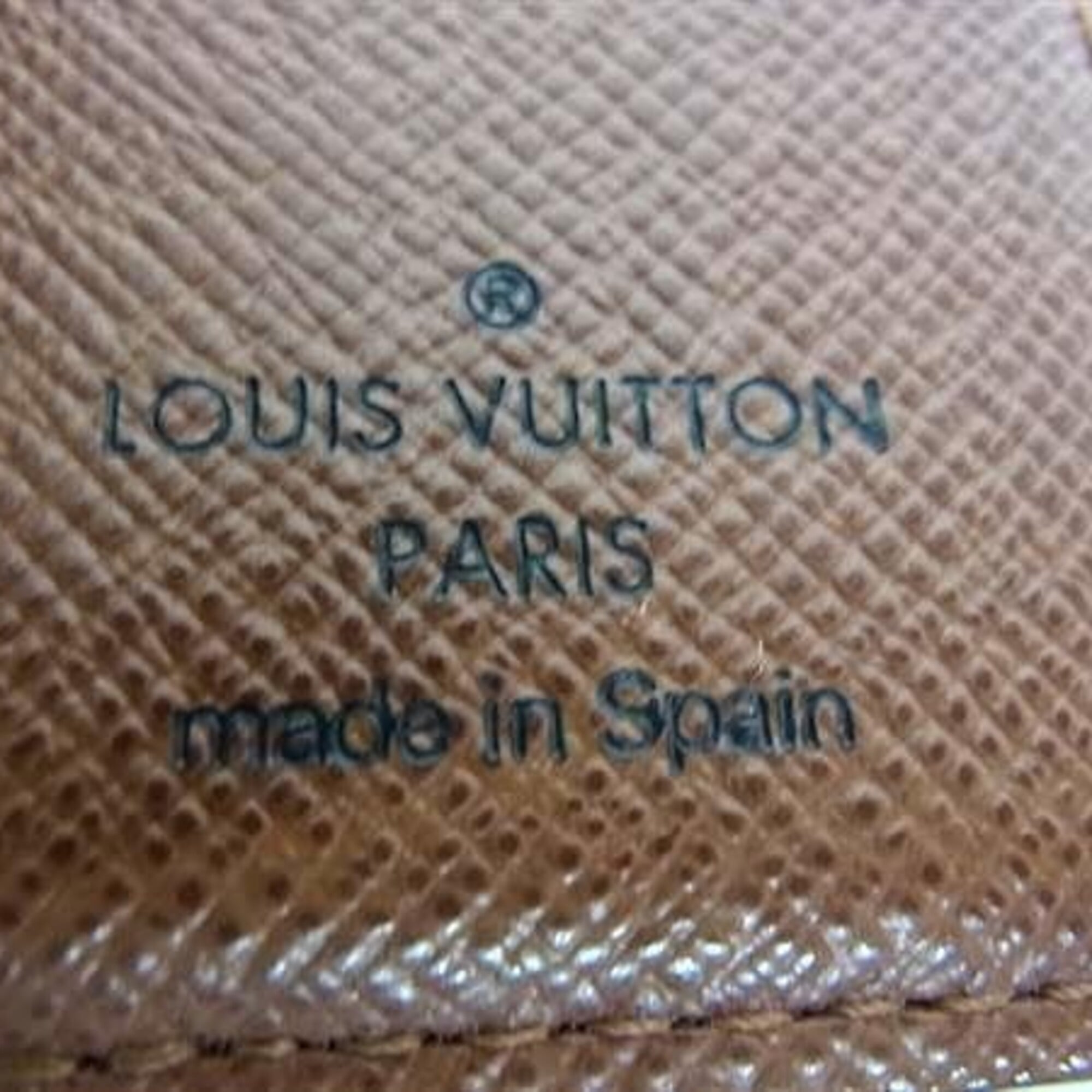 Louis Vuitton Monogram Brown Pvc Leather Wallet (Bi-Fold) (Pre-Owned)
