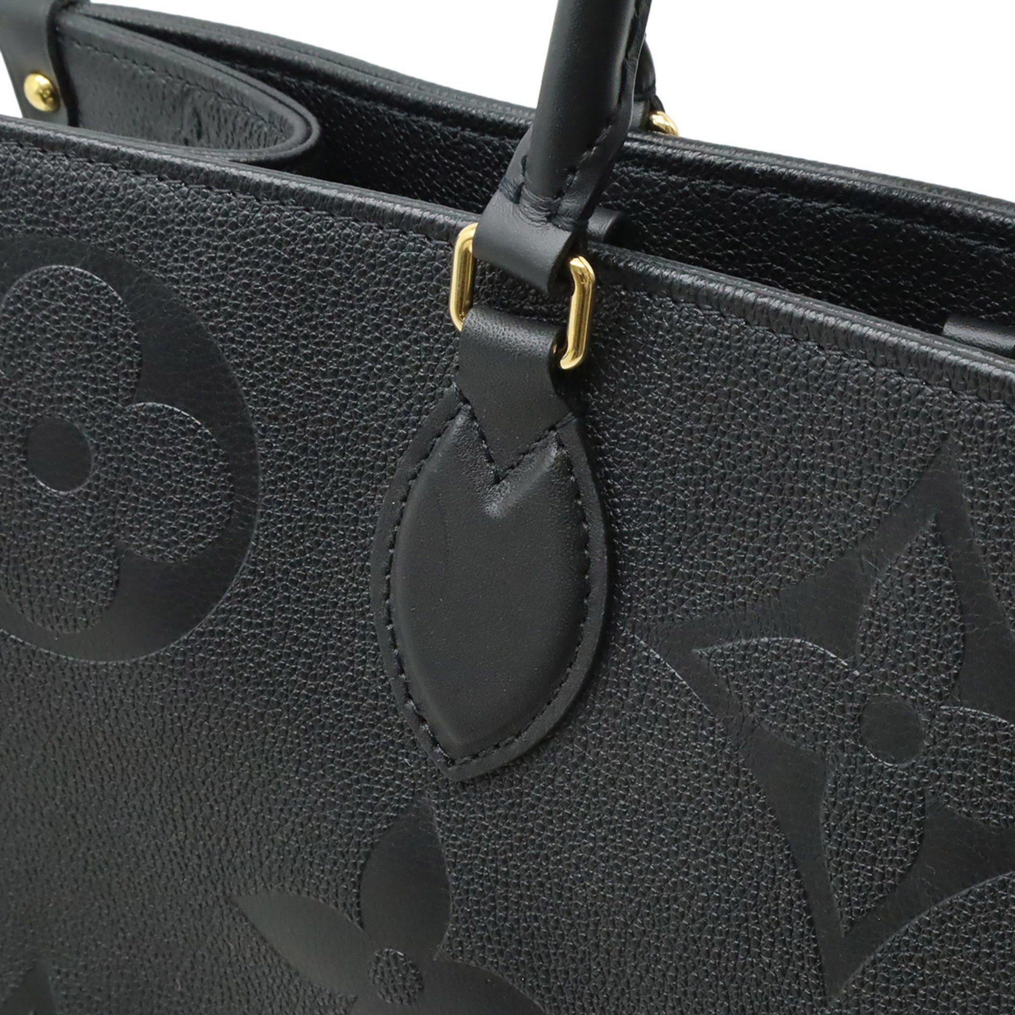 Louis Vuitton Noir Monogram Empreinte Leather Shoulder Bag Tote Bag (Pre-Owned)