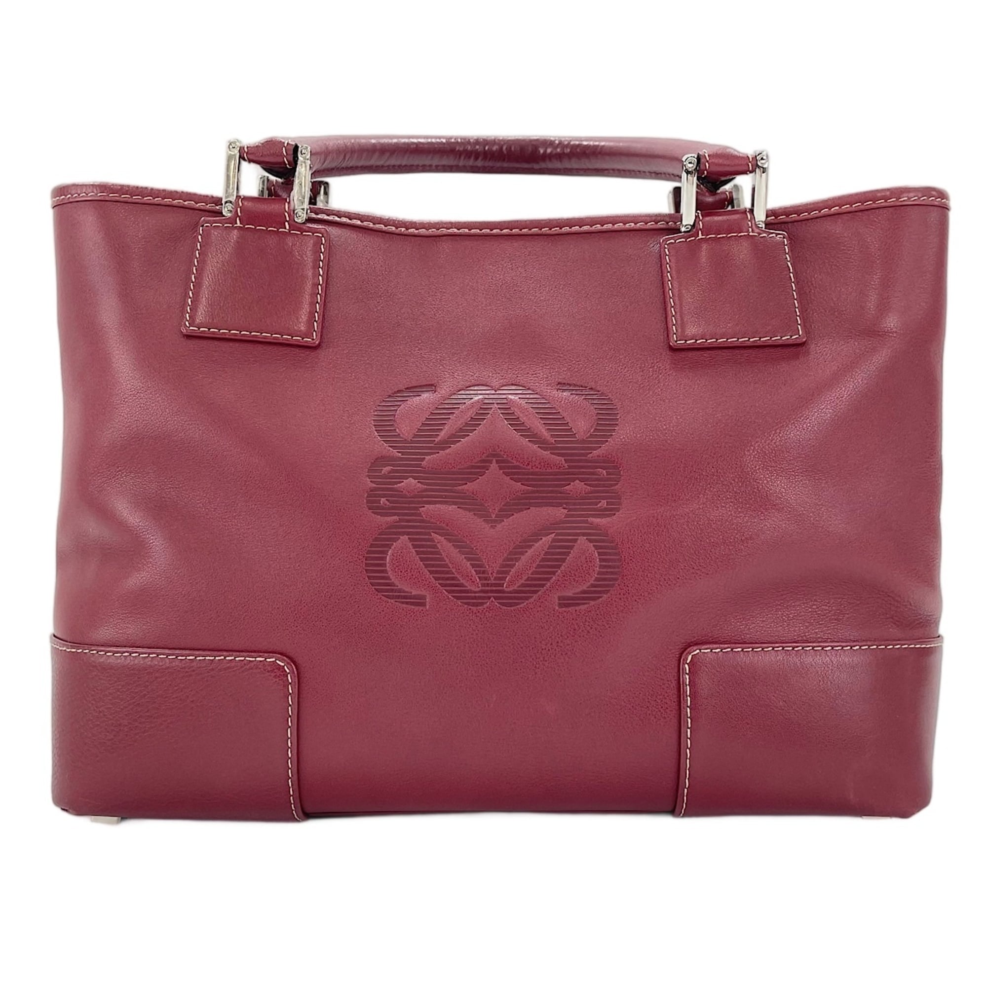 Loewe Red Color Handbag (Pre-Owned)