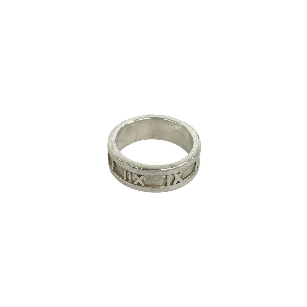 Tiffany Silver Silver 925 Band Ring (Pre-Owned)
