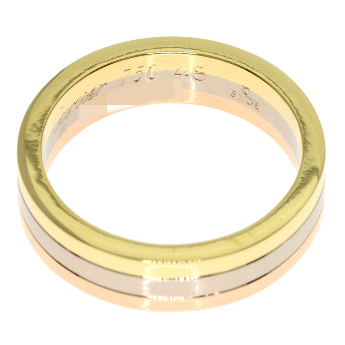 Cartier Yellow Gold (18K) Pink Gold (18K) White Gold (18K) Band Ring (Pre-Owned)