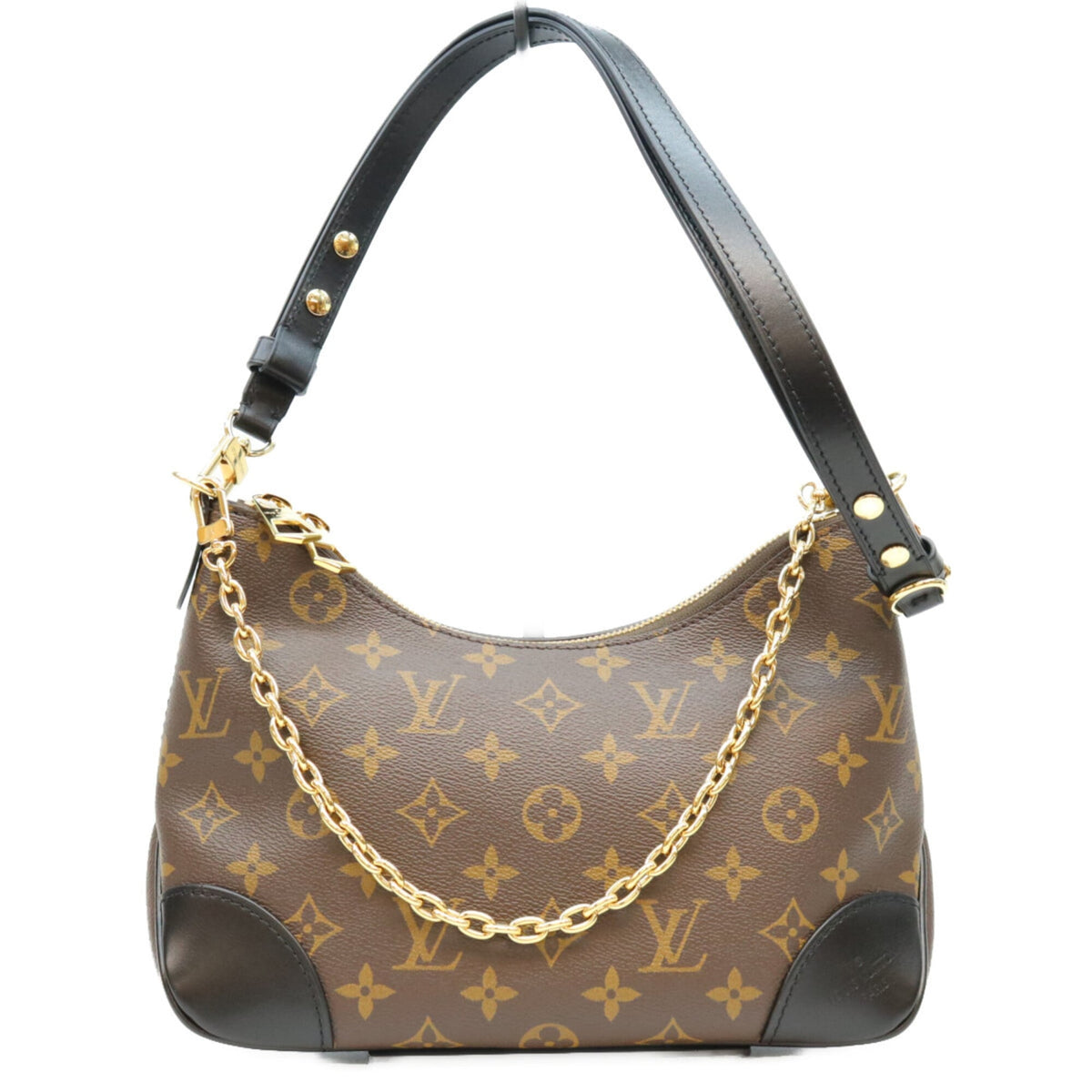Louis Vuitton Brown Monogram Shoulder Bag (Pre-Owned)