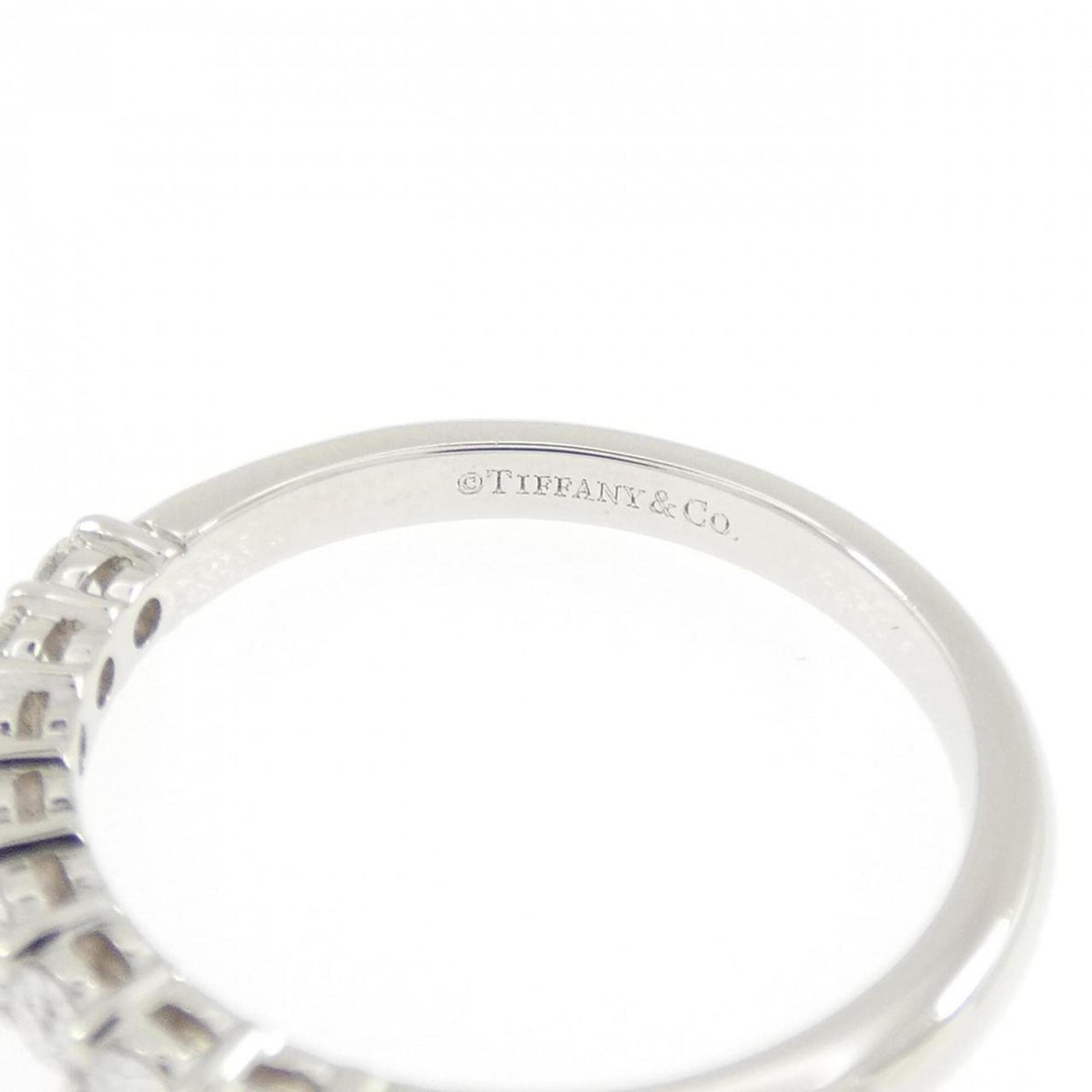Tiffany Platinum 950 Band Ring (Pre-Owned)