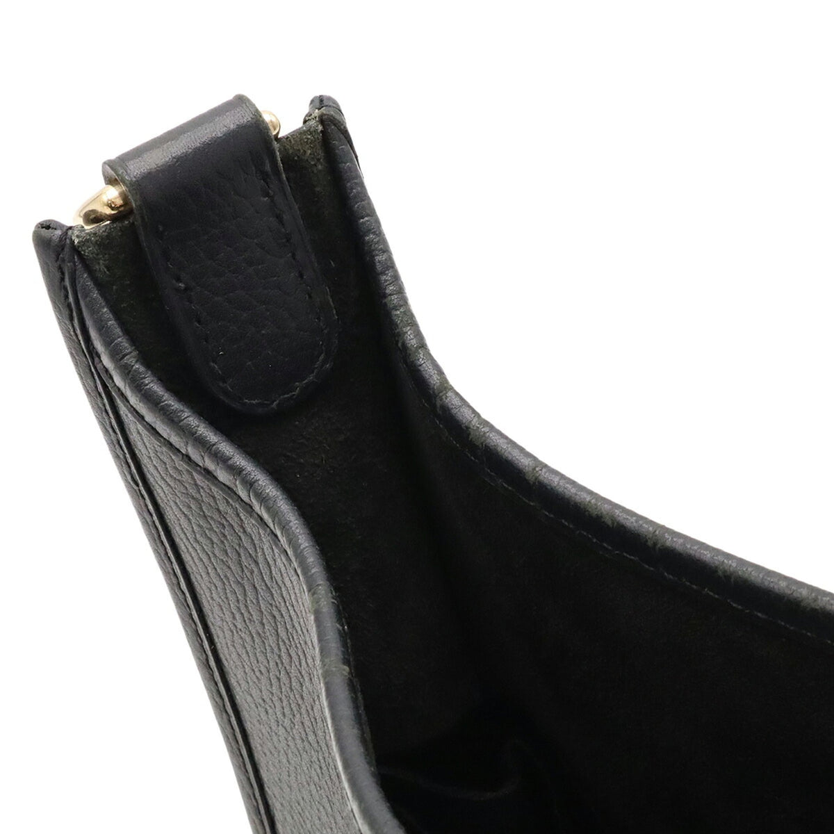 Hermes Black Ardennes Leather Shoulder Bag (Pre-Owned)