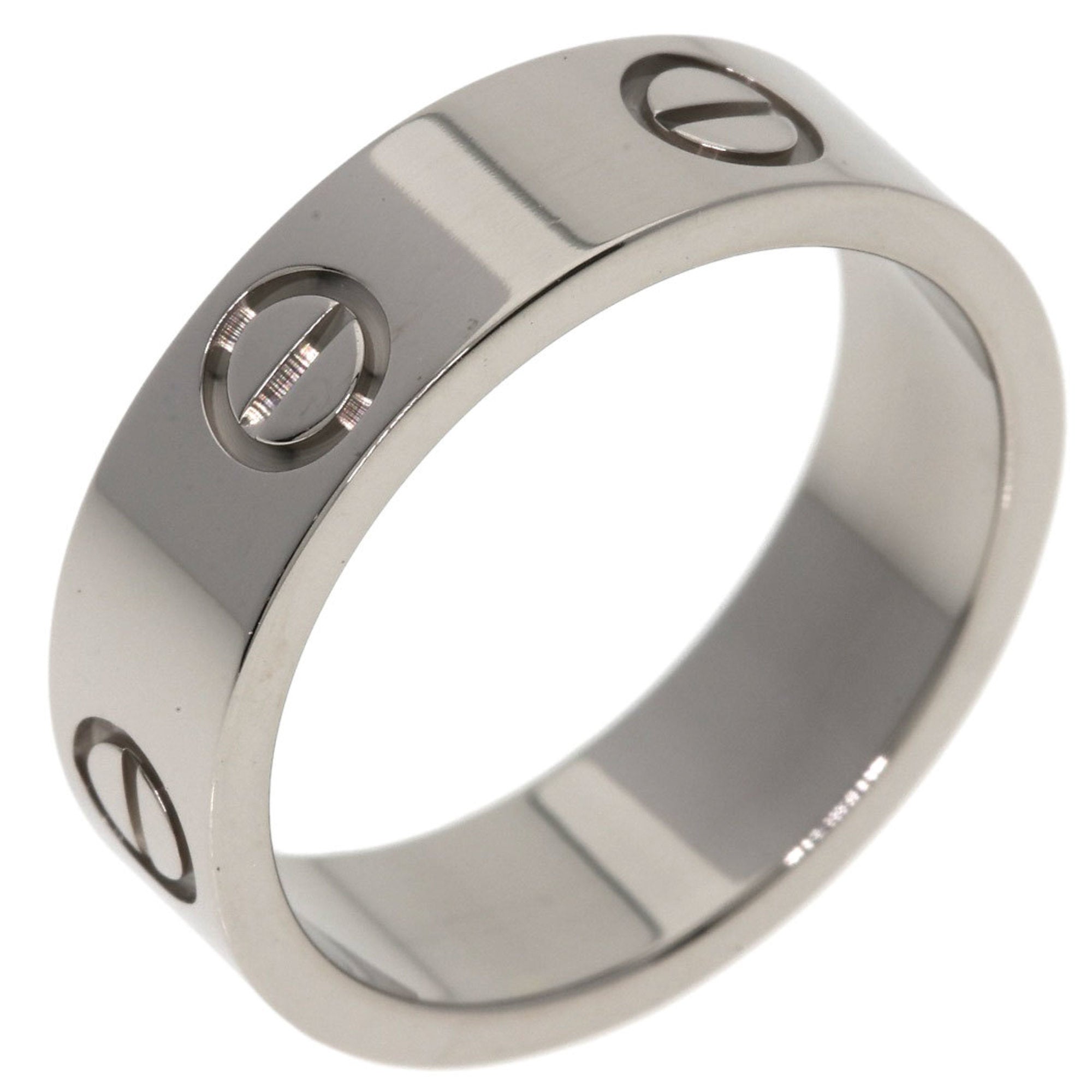 Cartier Love White White Gold (18K) Band Ring (Pre-Owned)