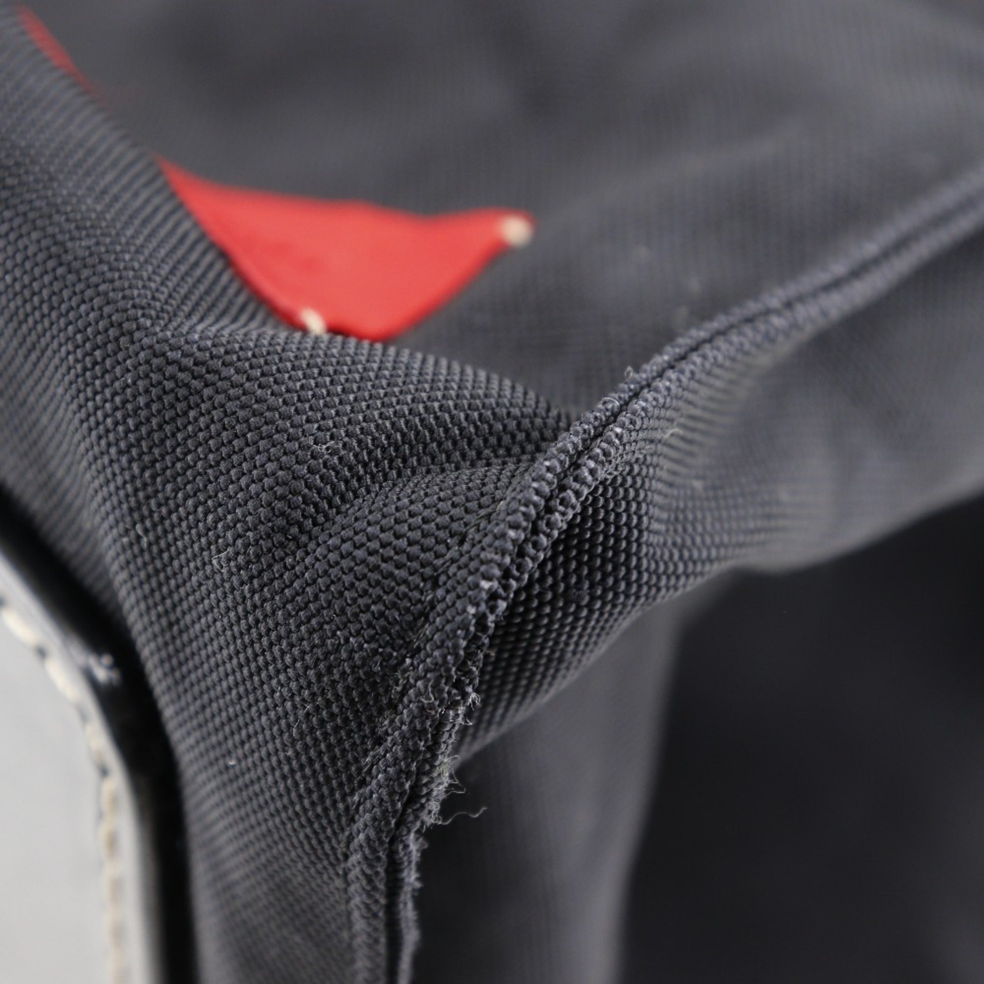 Valentino Black Nylon Canvas Tote Bag (Pre-Owned)