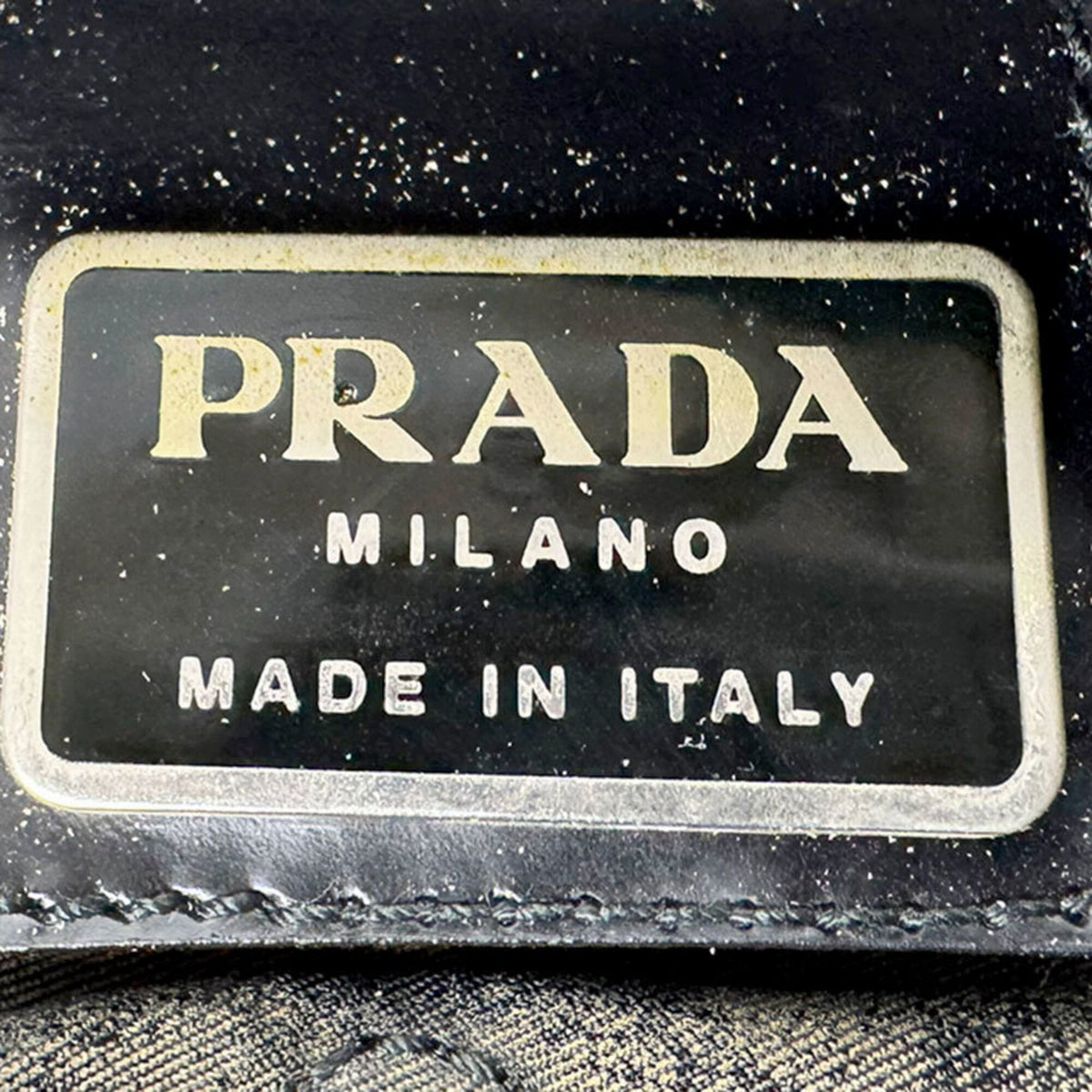 Prada Black Nylon Shoulder Bag (Pre-Owned)