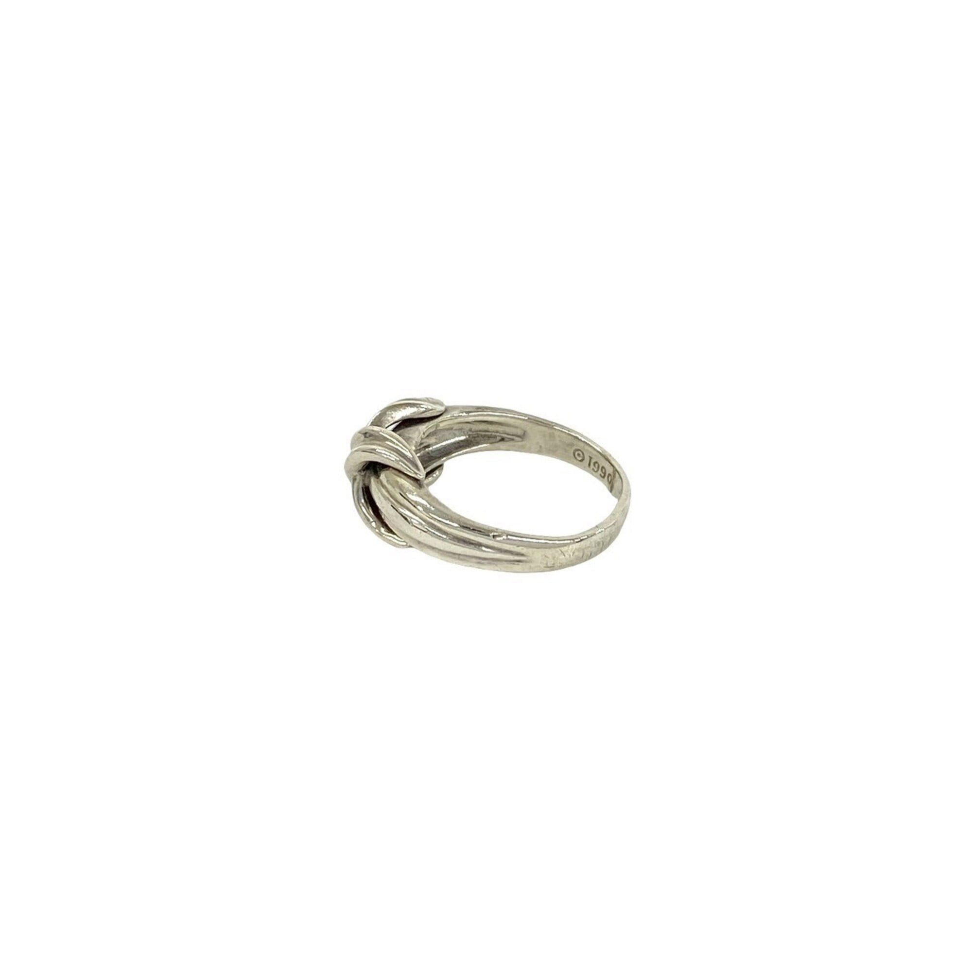Tiffany Silver Silver 925 Band Ring (Pre-Owned)