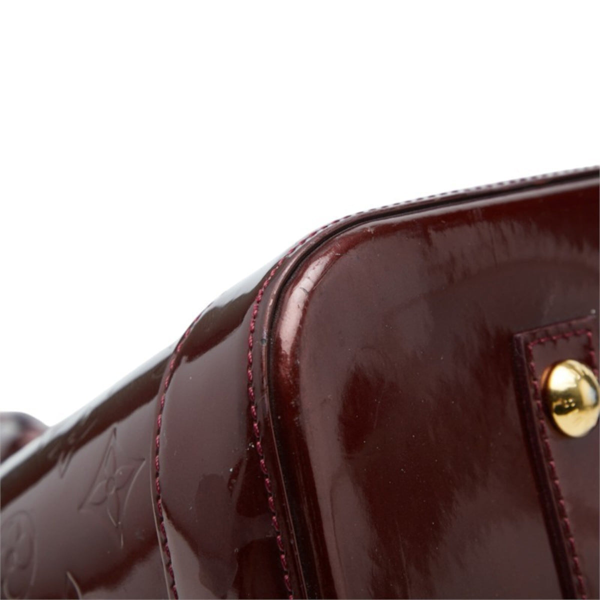 Louis Vuitton Amarante Leather Handbag (Pre-Owned)