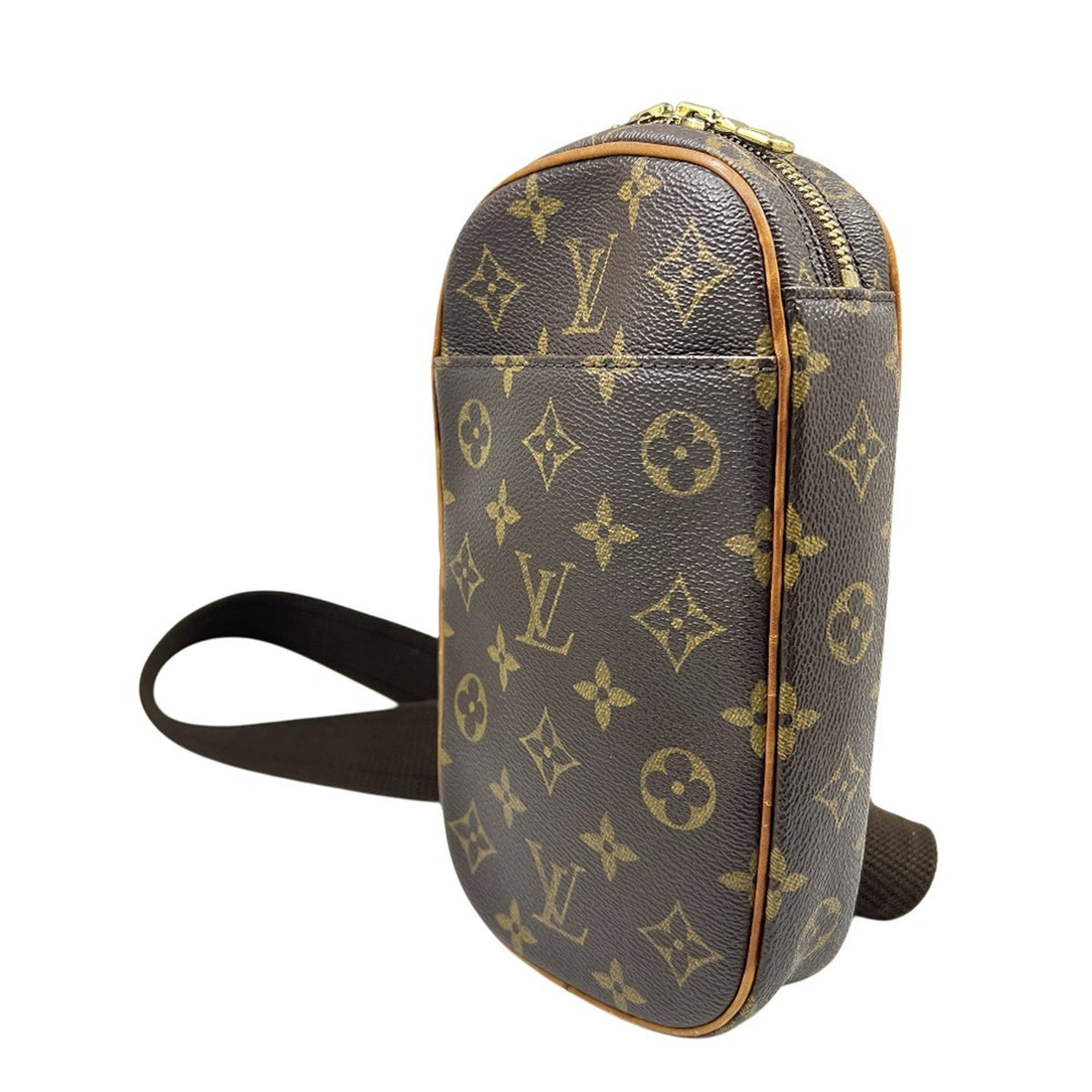 Louis Vuitton Brown Monogram Monogram Shoulder Bag Sling Bag (Pre-Owned)