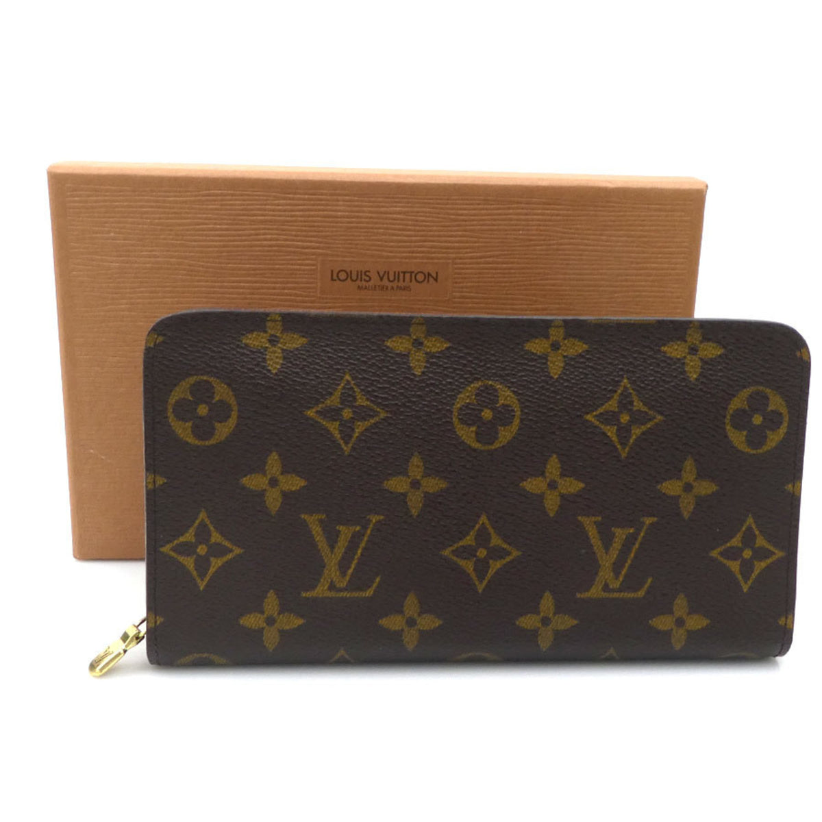 Louis Vuitton Brown Monogram Monogram Long Wallet (Bi-Fold) (Pre-Owned)