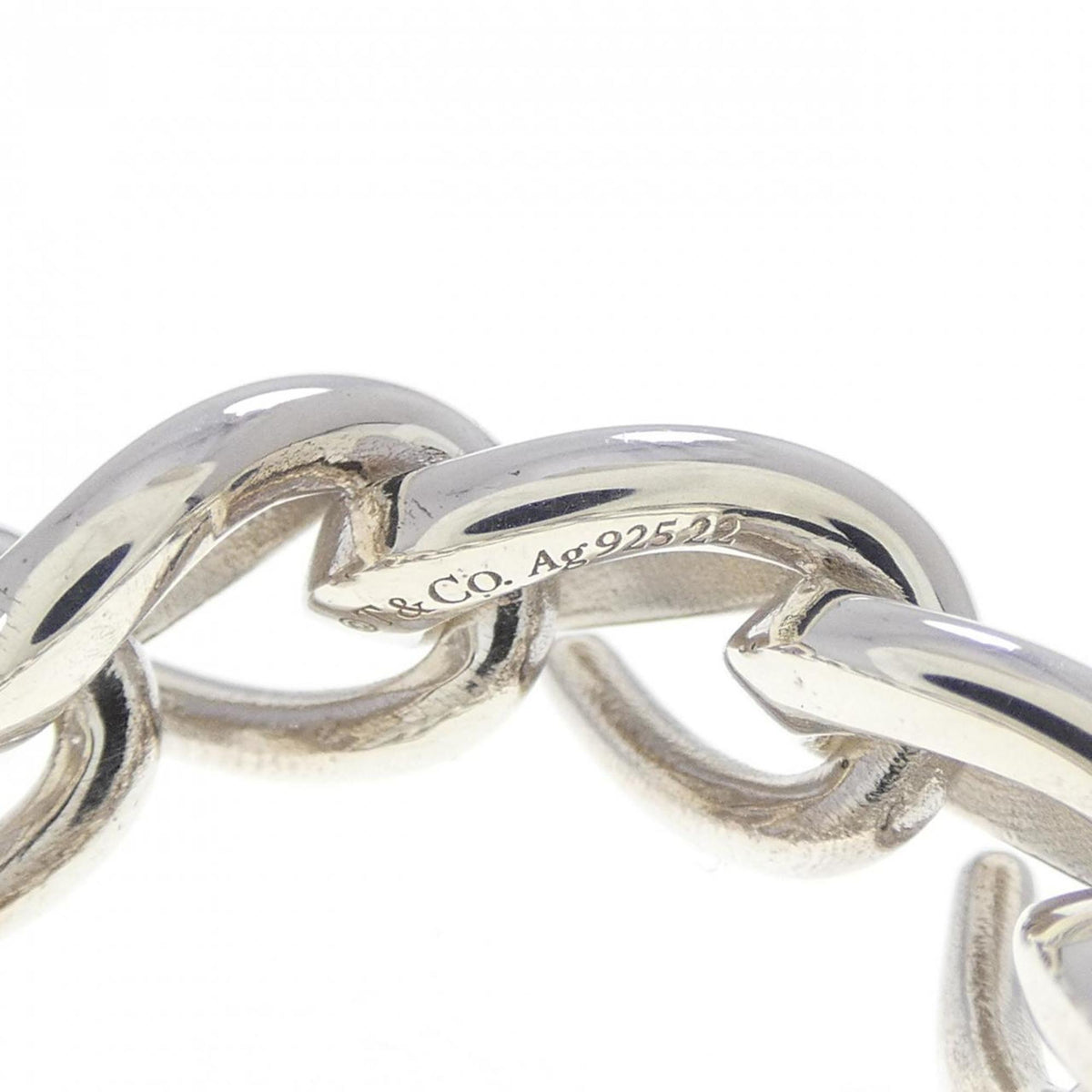 Tiffany Silver Silver 925 Band Ring (Pre-Owned)