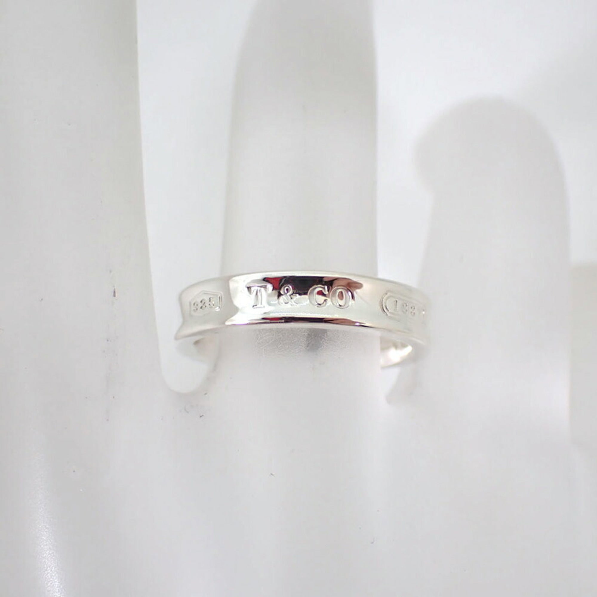 Tiffany Sterling Silver 925 Band Ring (Pre-Owned)