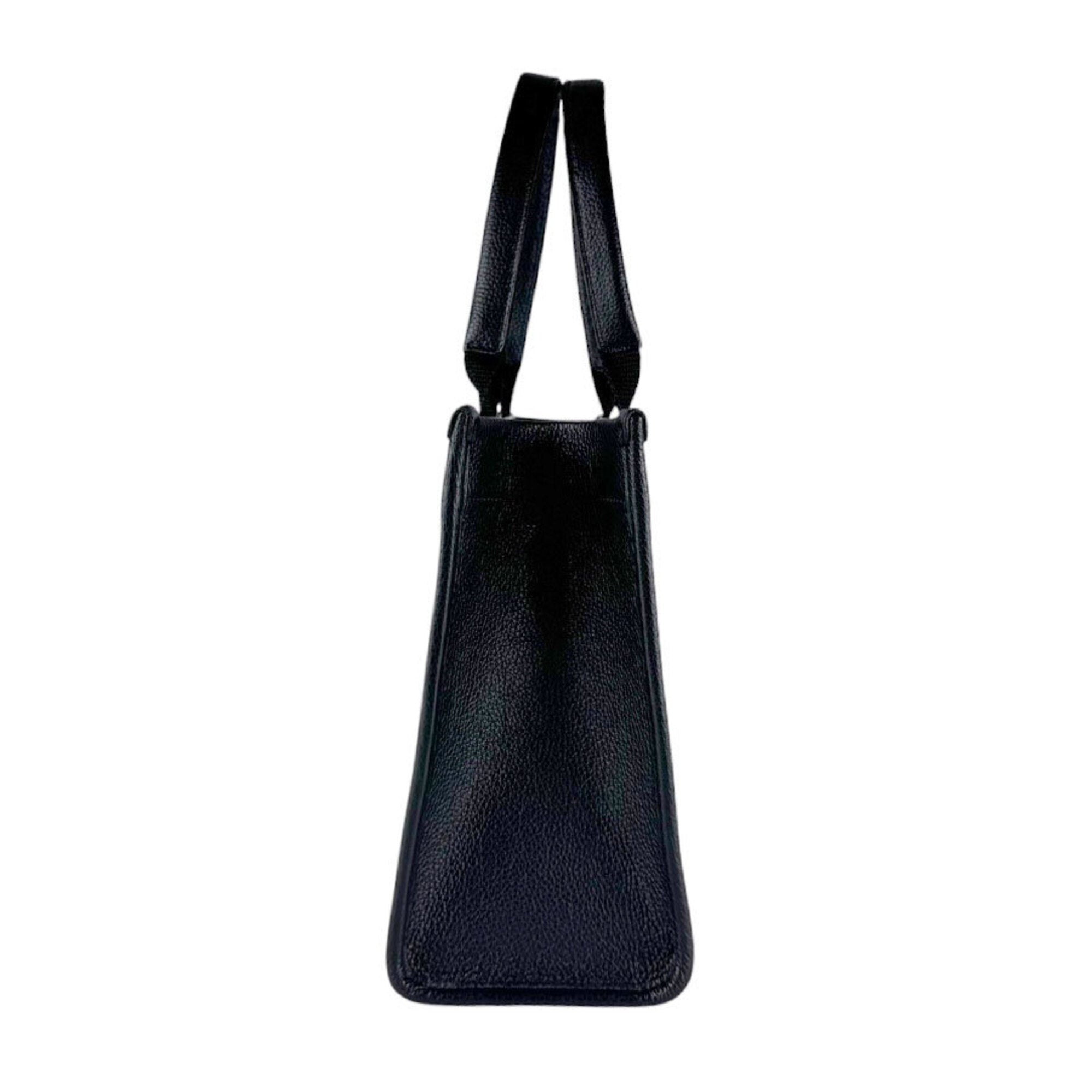 Balenciaga Black Leather Handbag Shoulder Bag (Pre-Owned)