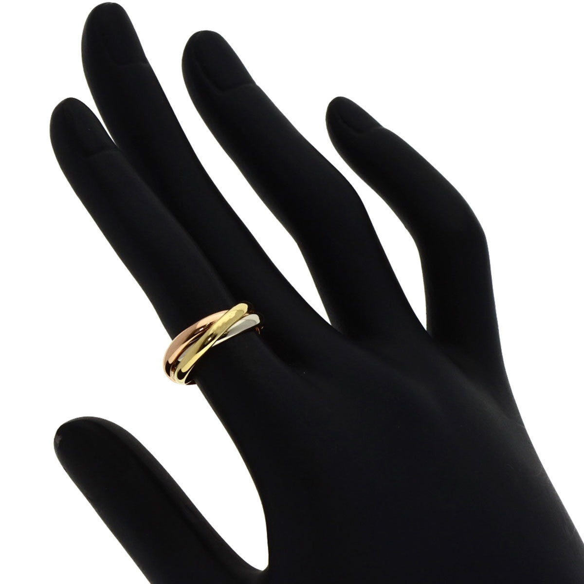 Cartier Trinity Yellow Gold (18K) Pink Gold (18K) White Gold (18K) Band Ring (Pre-Owned)