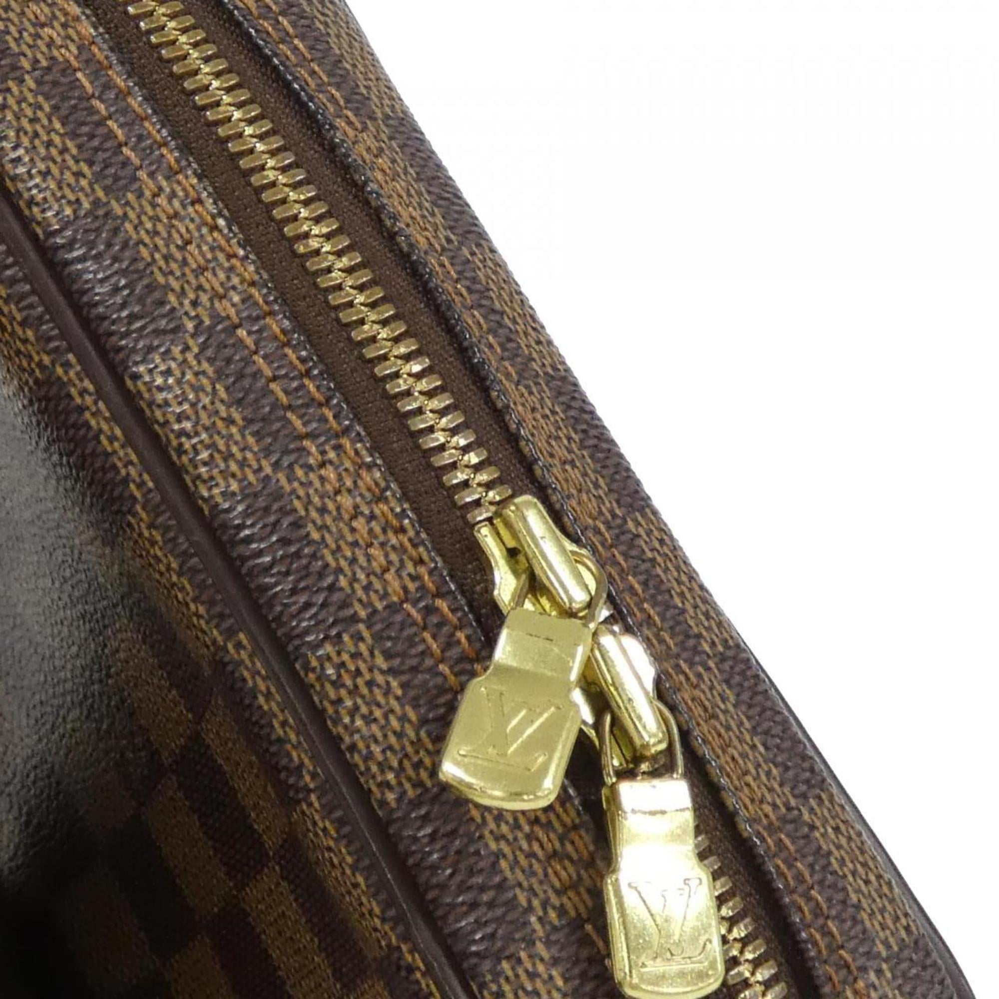 Louis Vuitton Brown Coated Canvas Pochette Shoulder Bag (Pre-Owned)