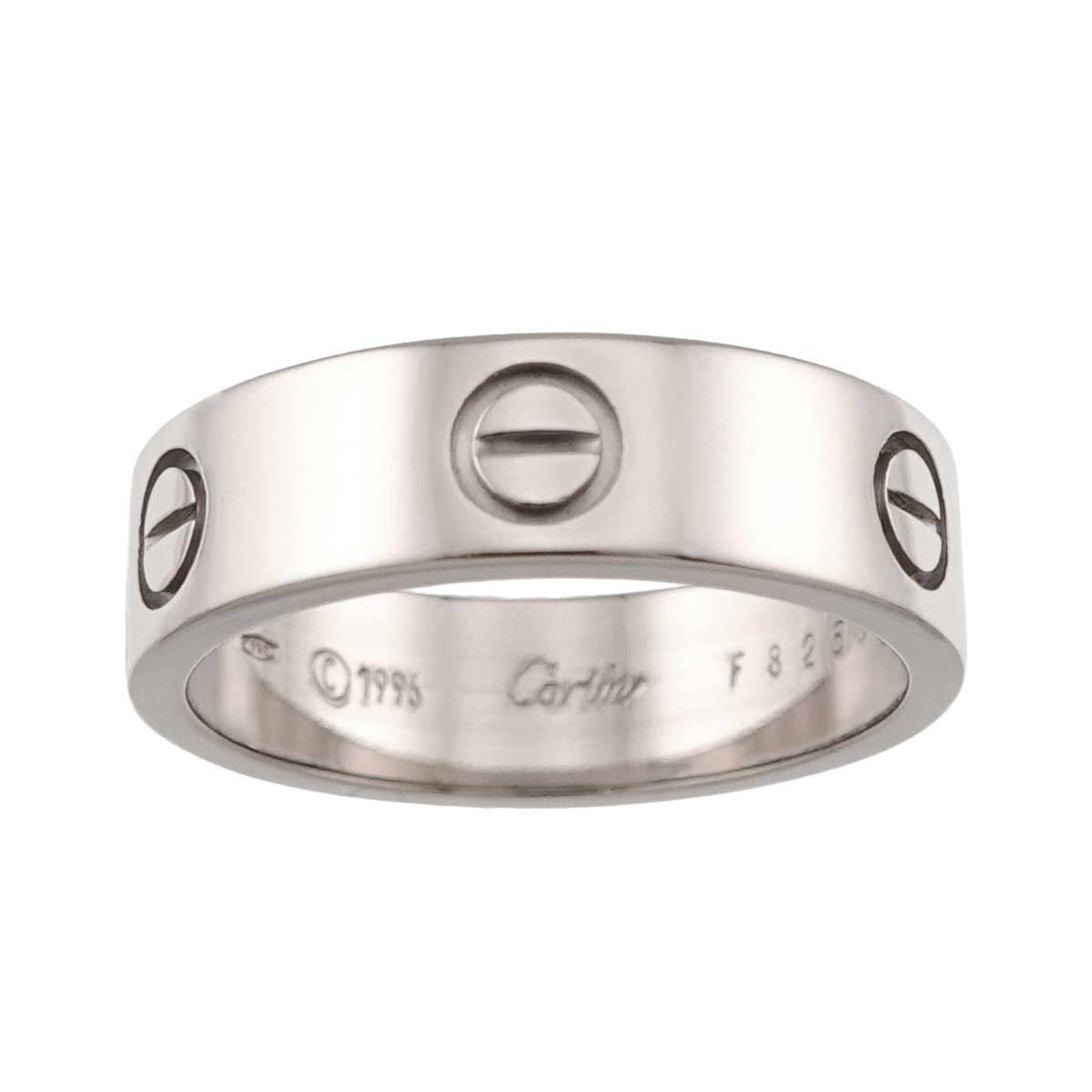 Cartier White Gold (18K) Band Ring (Pre-Owned)