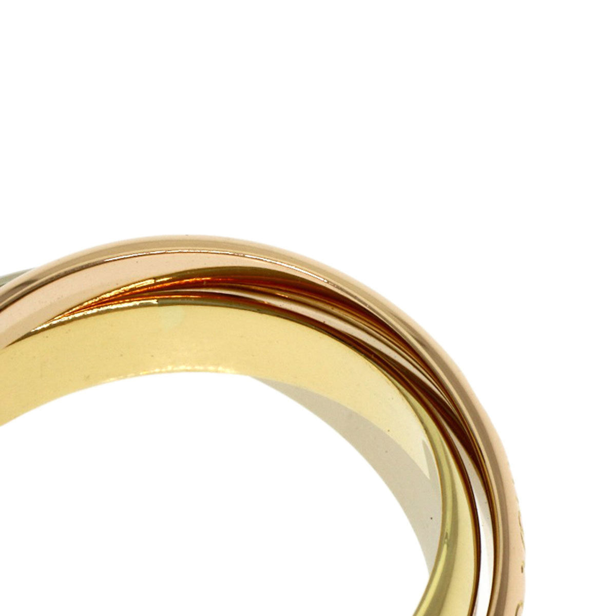 Cartier Trinity Yellow Gold (18K) Pink Gold (18K) White Gold (18K) Band Ring (Pre-Owned)