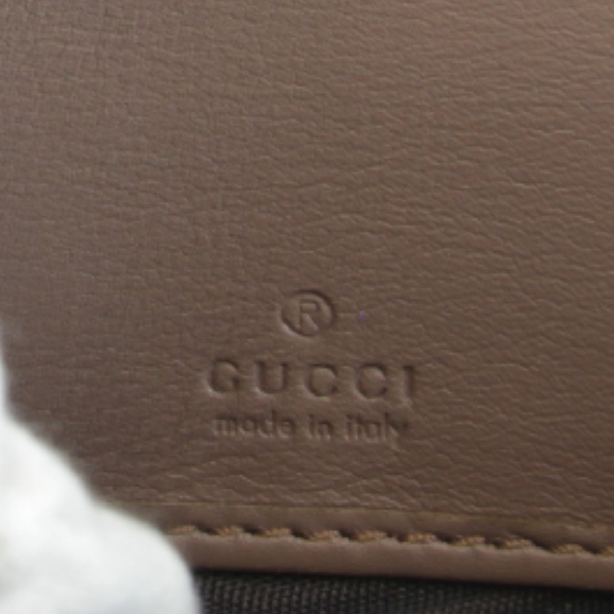 Gucci Brown Leather Long Wallet (Bi-Fold) (Pre-Owned)