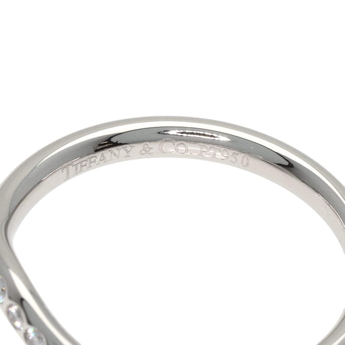 Tiffany Platinum 950 Band Ring (Pre-Owned)