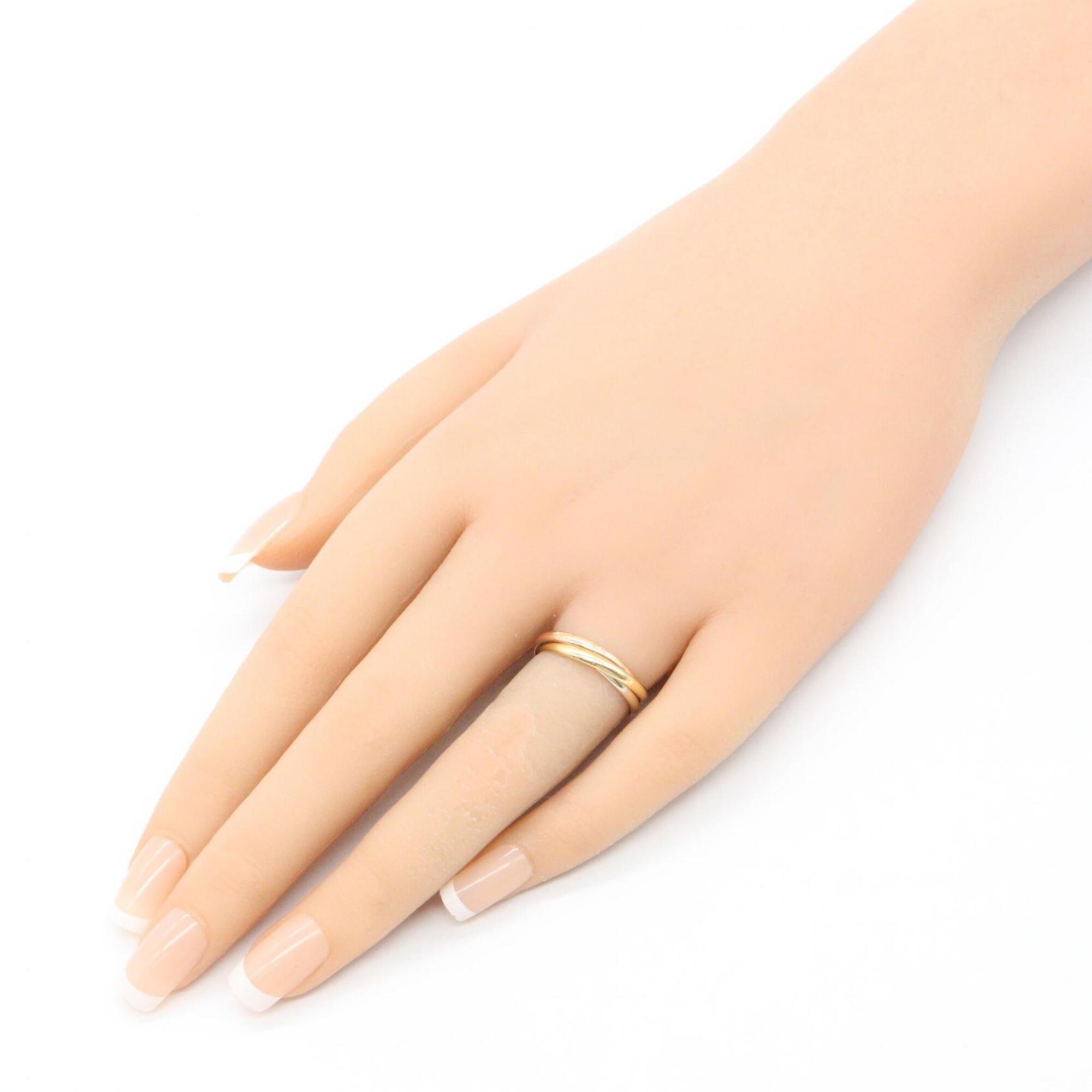 Cartier Pink Gold White Gold Yellow Gold Yellow Gold (18K) Pink Gold (18K) White Gold (18K) Band Ring (Pre-Owned)