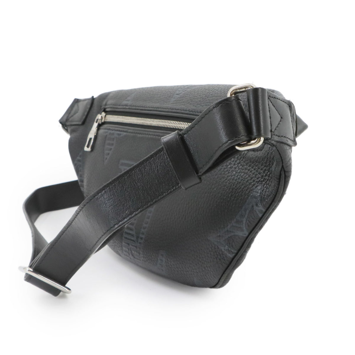 Louis Vuitton Noir Monogram Shadow Fanny Pack Sling Bag (Pre-Owned)