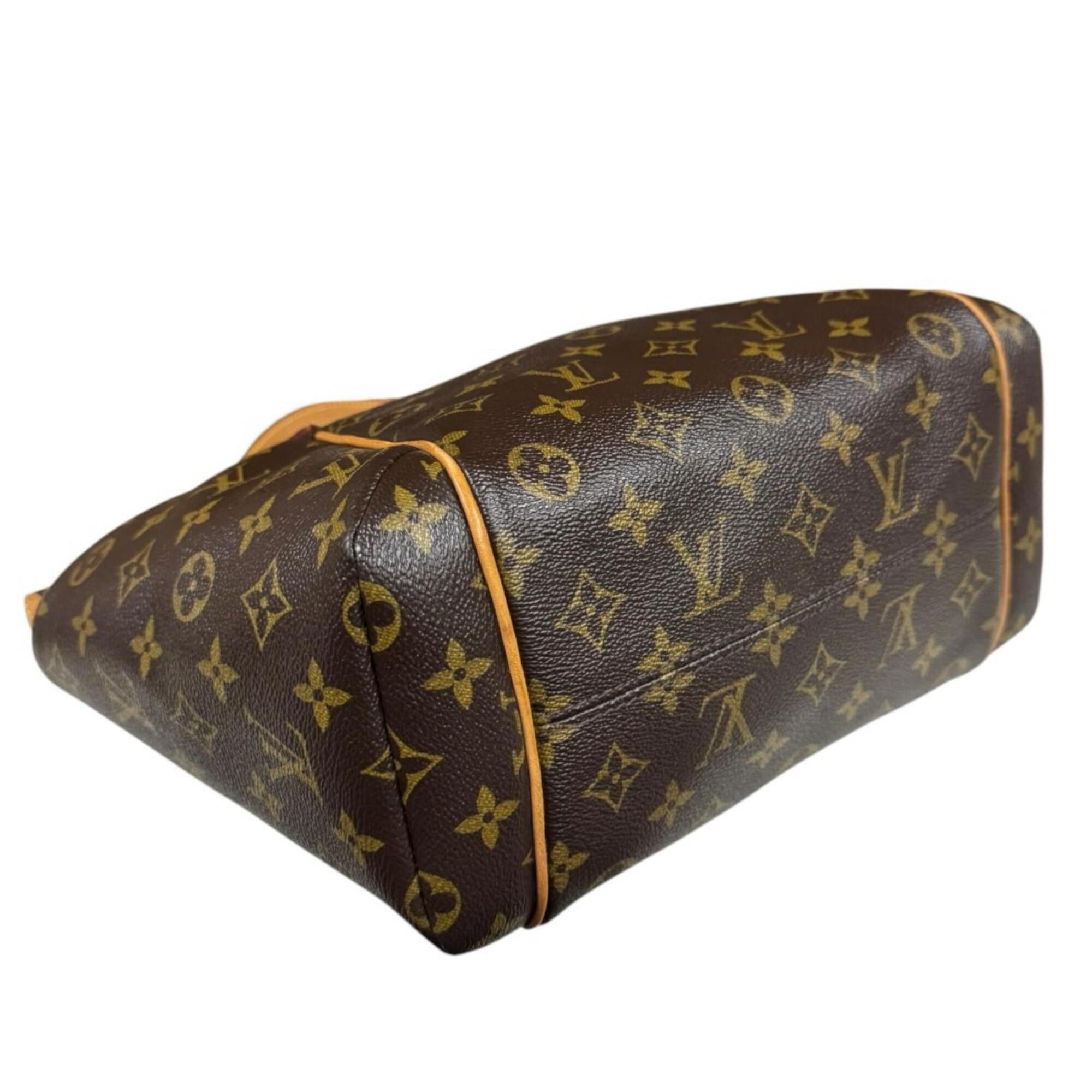 Louis Vuitton Brown Monogram Tote Bag (Pre-Owned)