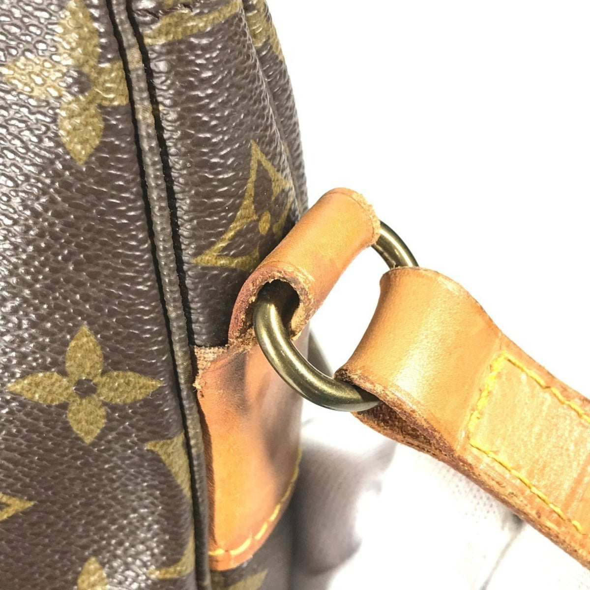 Louis Vuitton Brown Monogram Shoulder Bag Tote Bag (Pre-Owned)