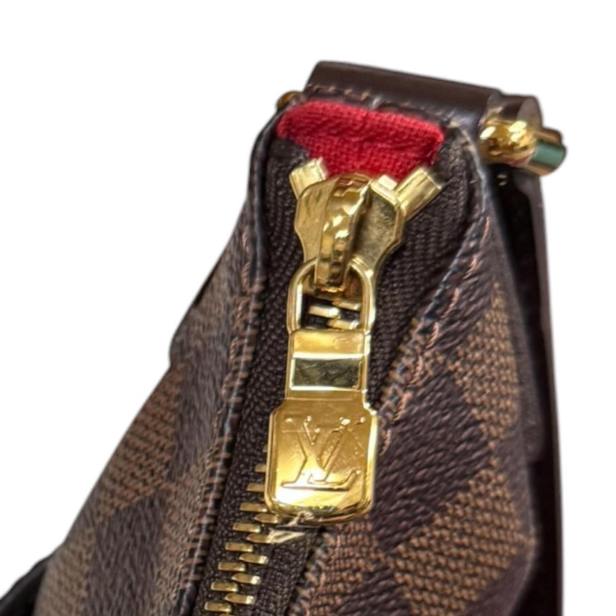 Louis Vuitton Brown Damier Canvas Shoulder Bag (Pre-Owned)