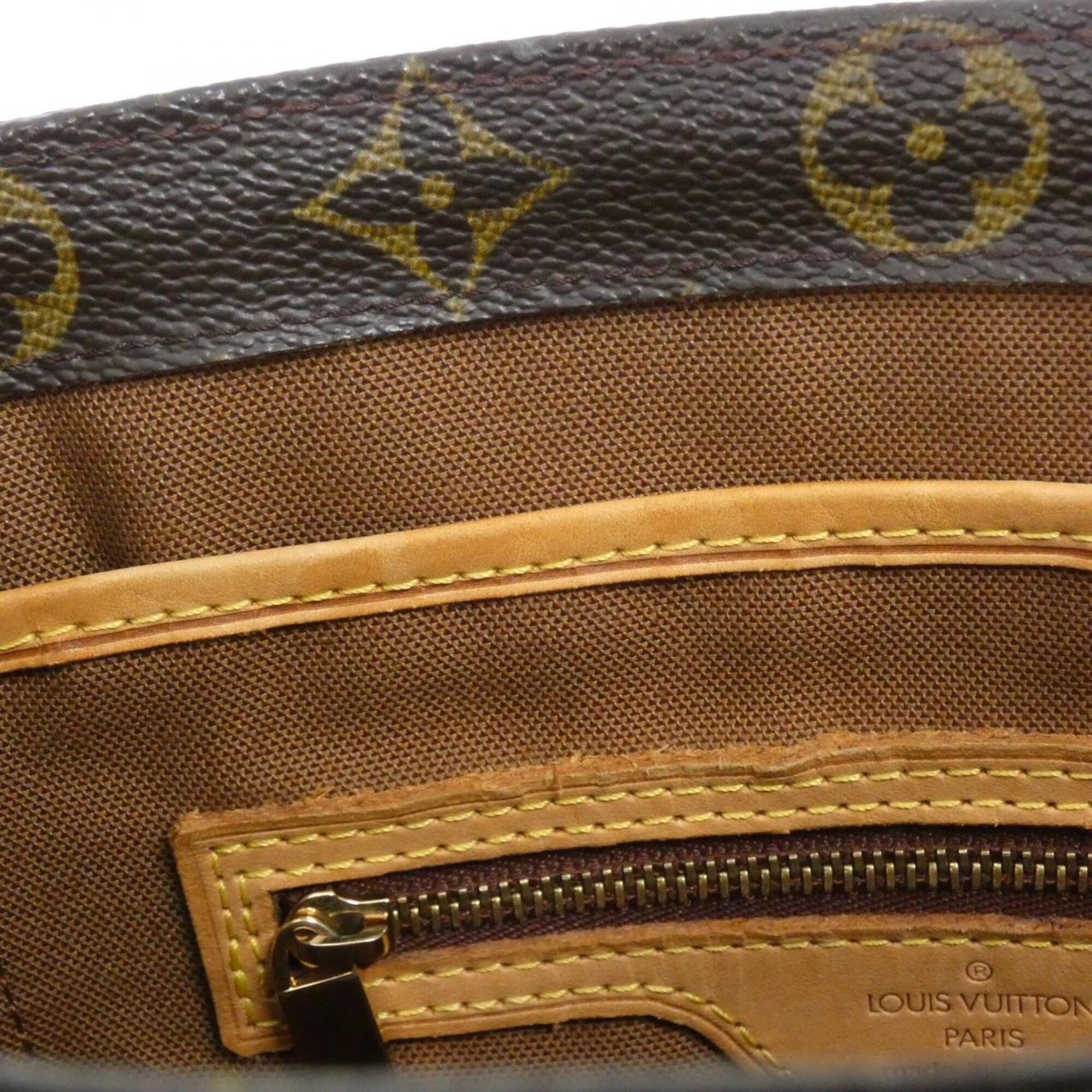 Louis Vuitton Brown Coated Canvas Handbag (Pre-Owned)