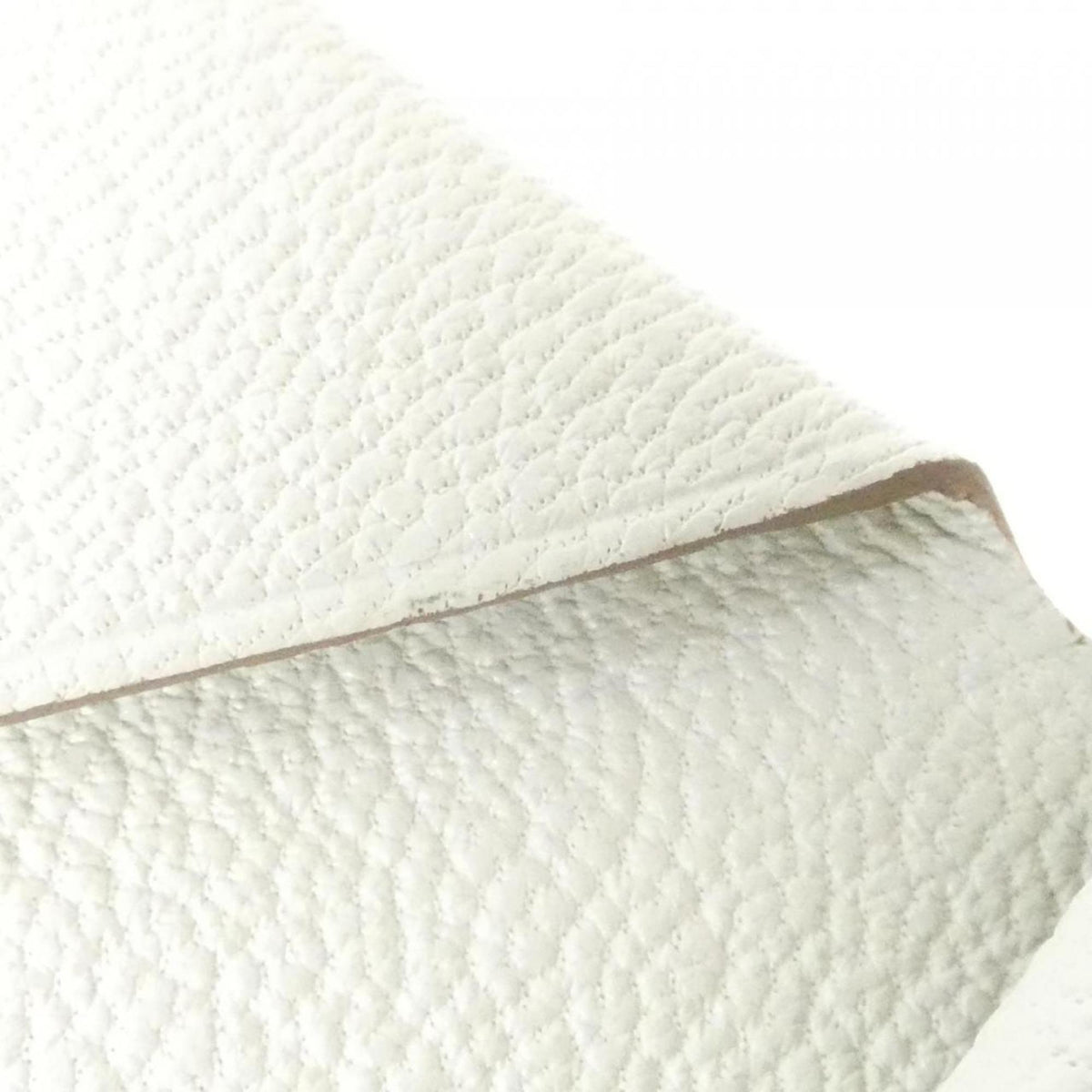 Hermes White Chevre Leather Coin Purse/Coin Case (Pre-Owned)