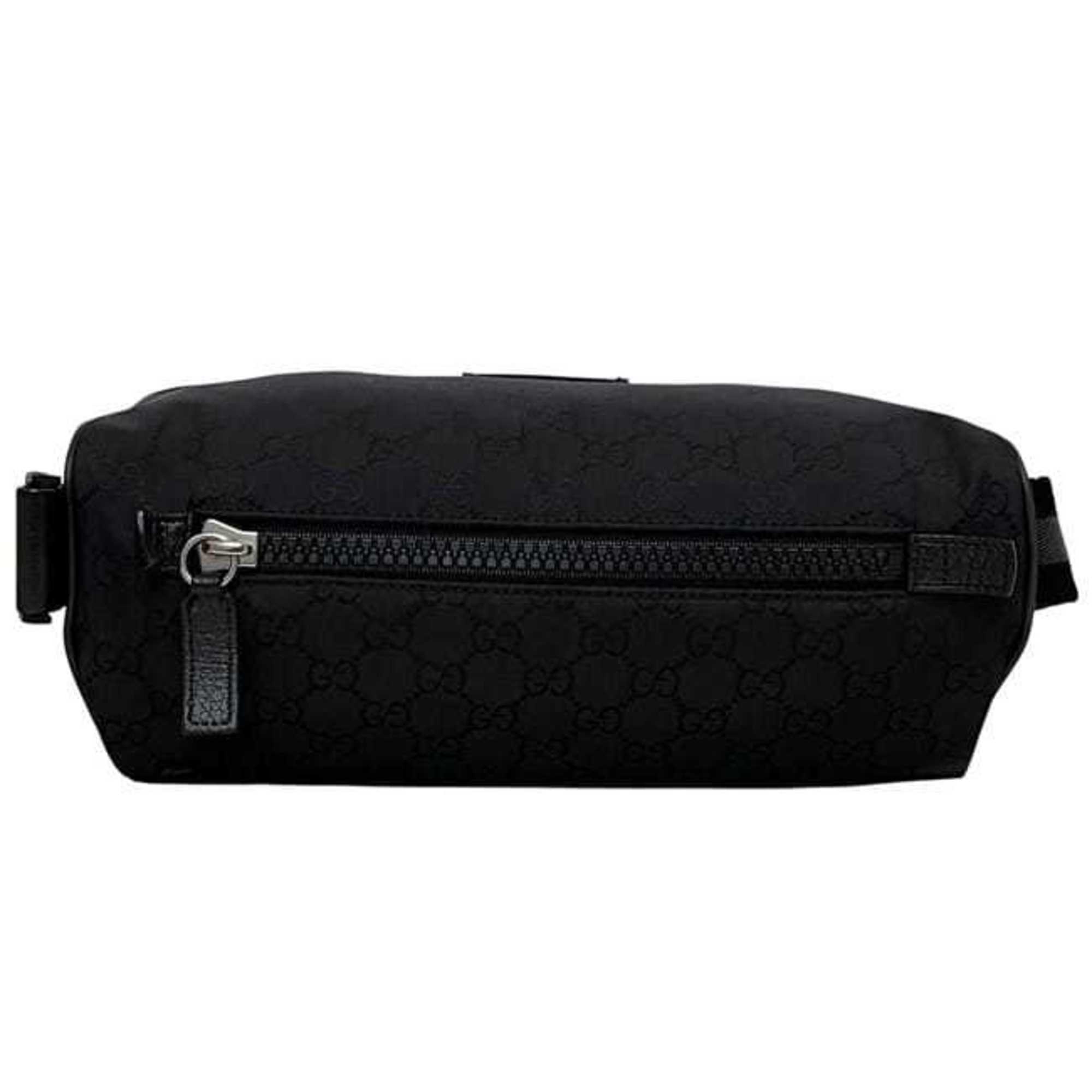 Gucci Black Nylon Fanny Pack Sling Bag (Pre-Owned)