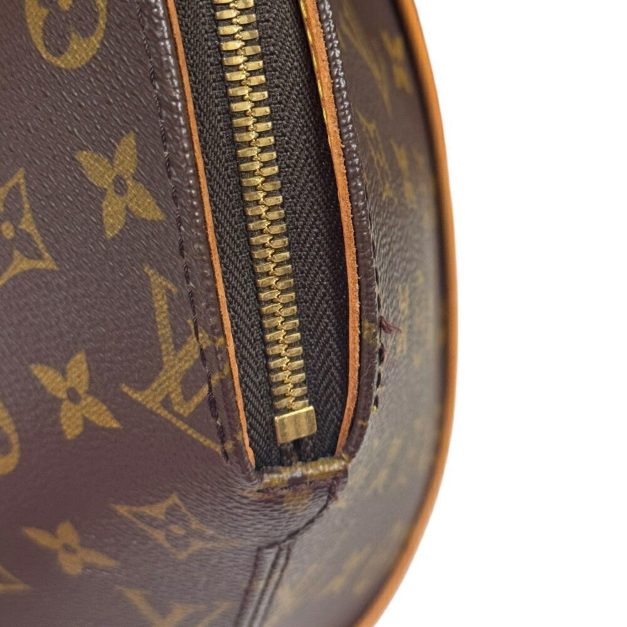Louis Vuitton Brown Monogram Canvas Handbag (Pre-Owned)