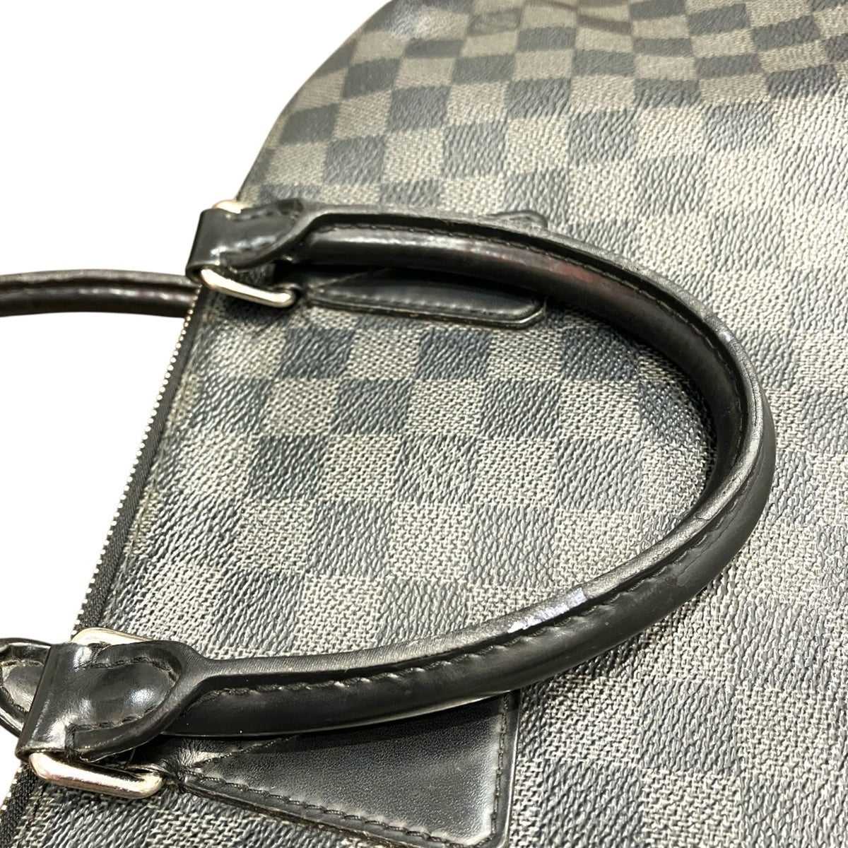 Louis Vuitton Black Damier Graphite Leather Briefcase (Pre-Owned)